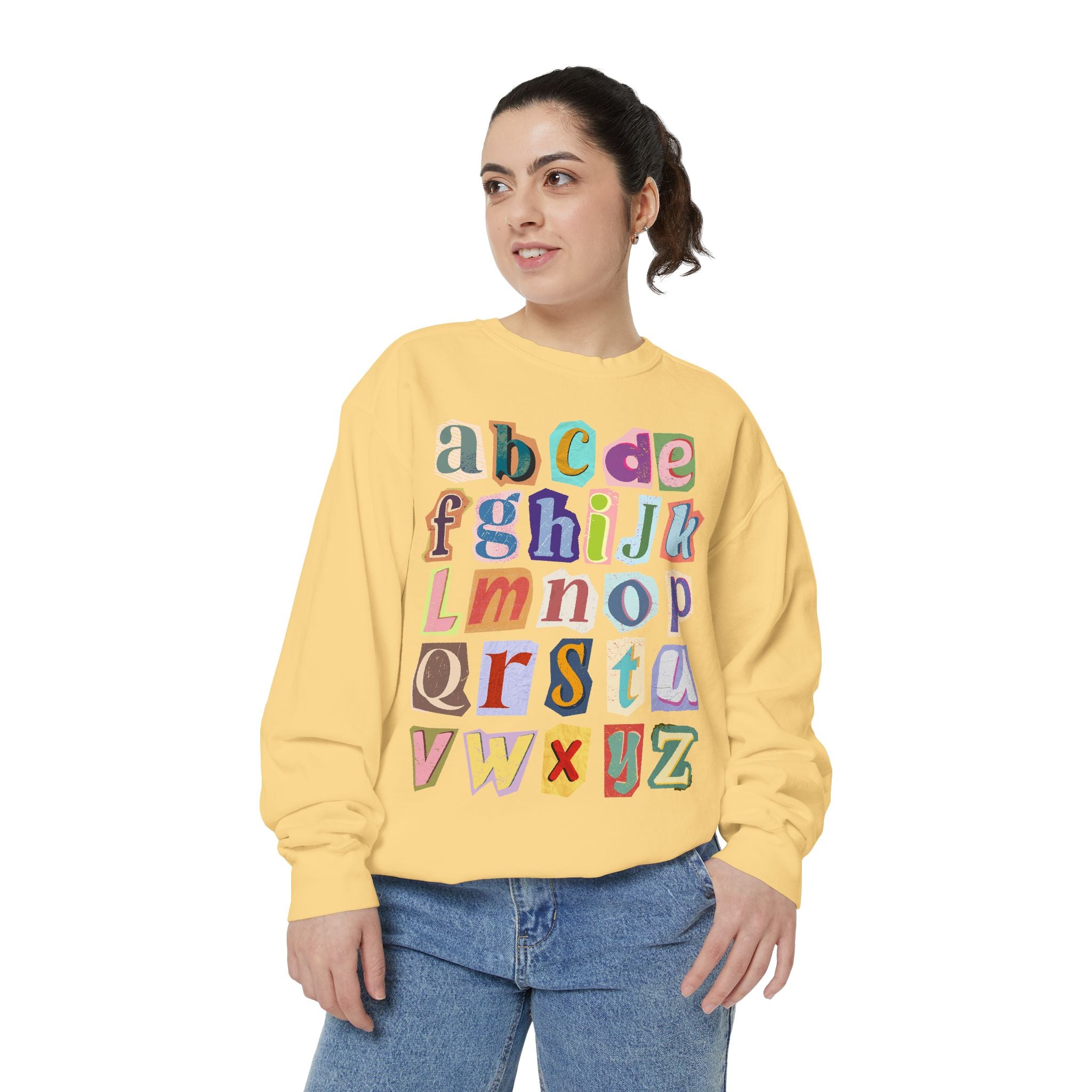 Alphabet Teacher Sweatshirt