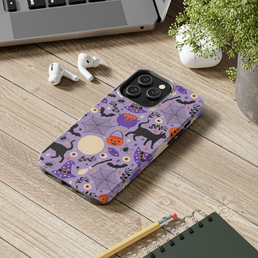 Witchy Cat Tough Phone Case