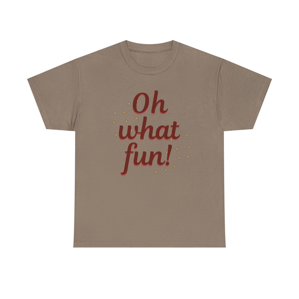 Oh What Fun Tee — Holiday Graphic Christmas T-Shirt