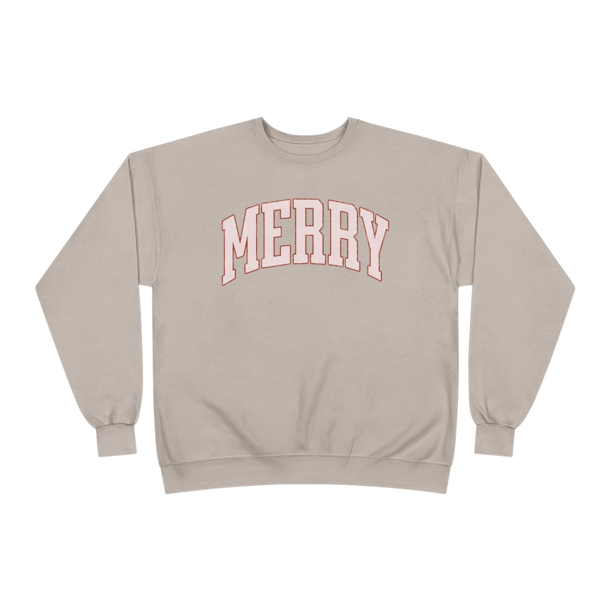 Merry Pink Crewneck Sweatshirt