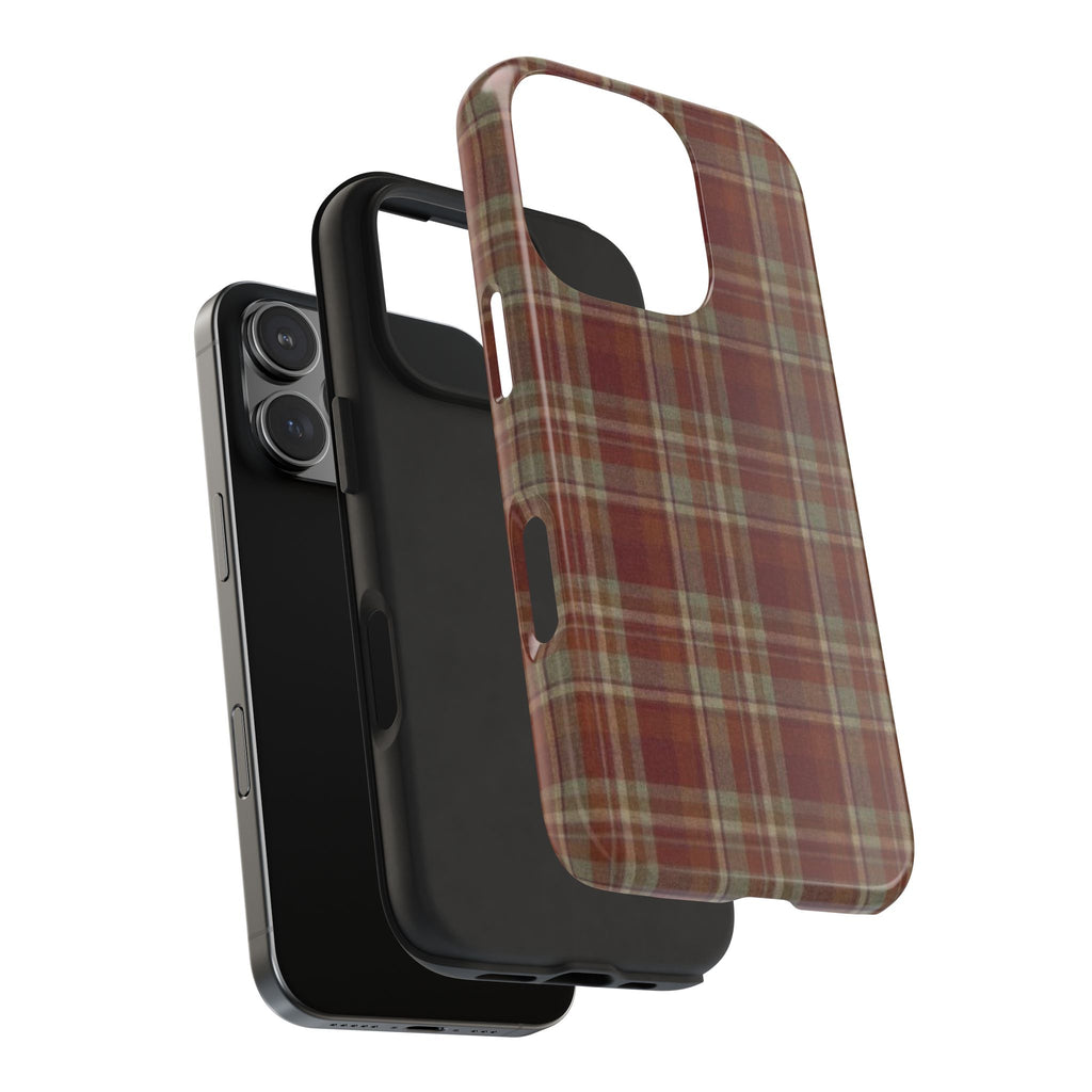 Autumn Plaid Tough Phone Case