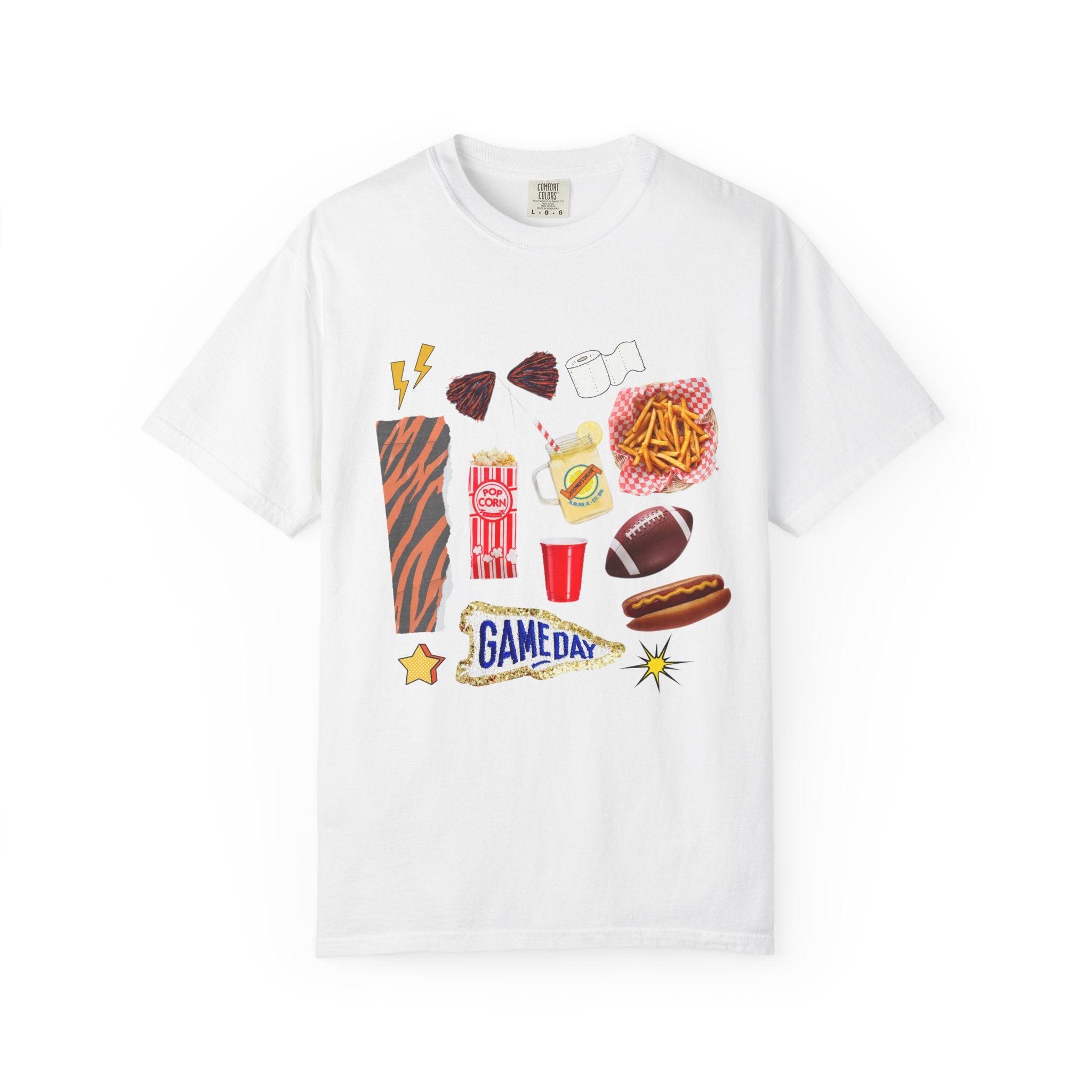 Game Day AU Charm T-shirt
