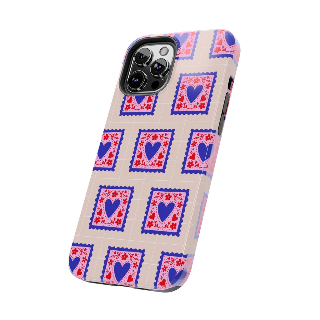 Heart Stamp Tough Phone Case