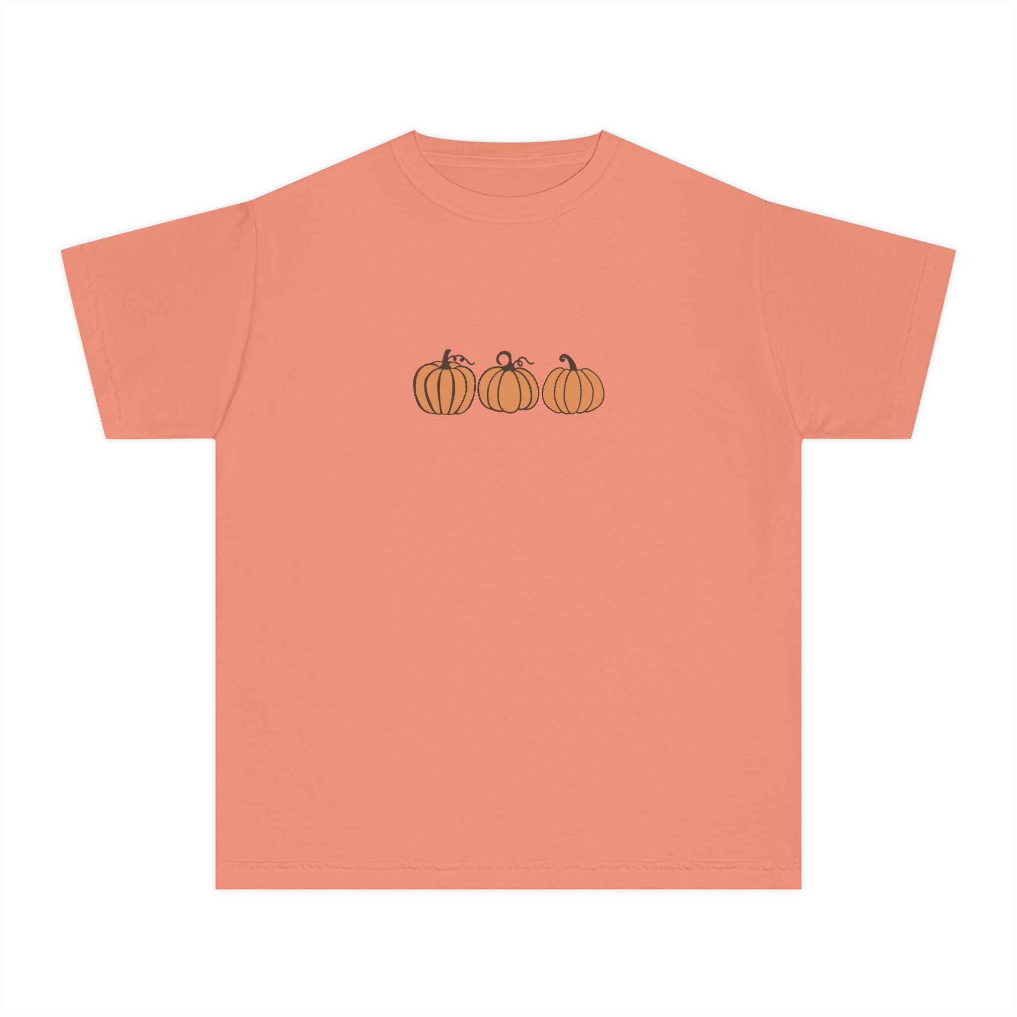 Youth Pumpkin Midweight Tee