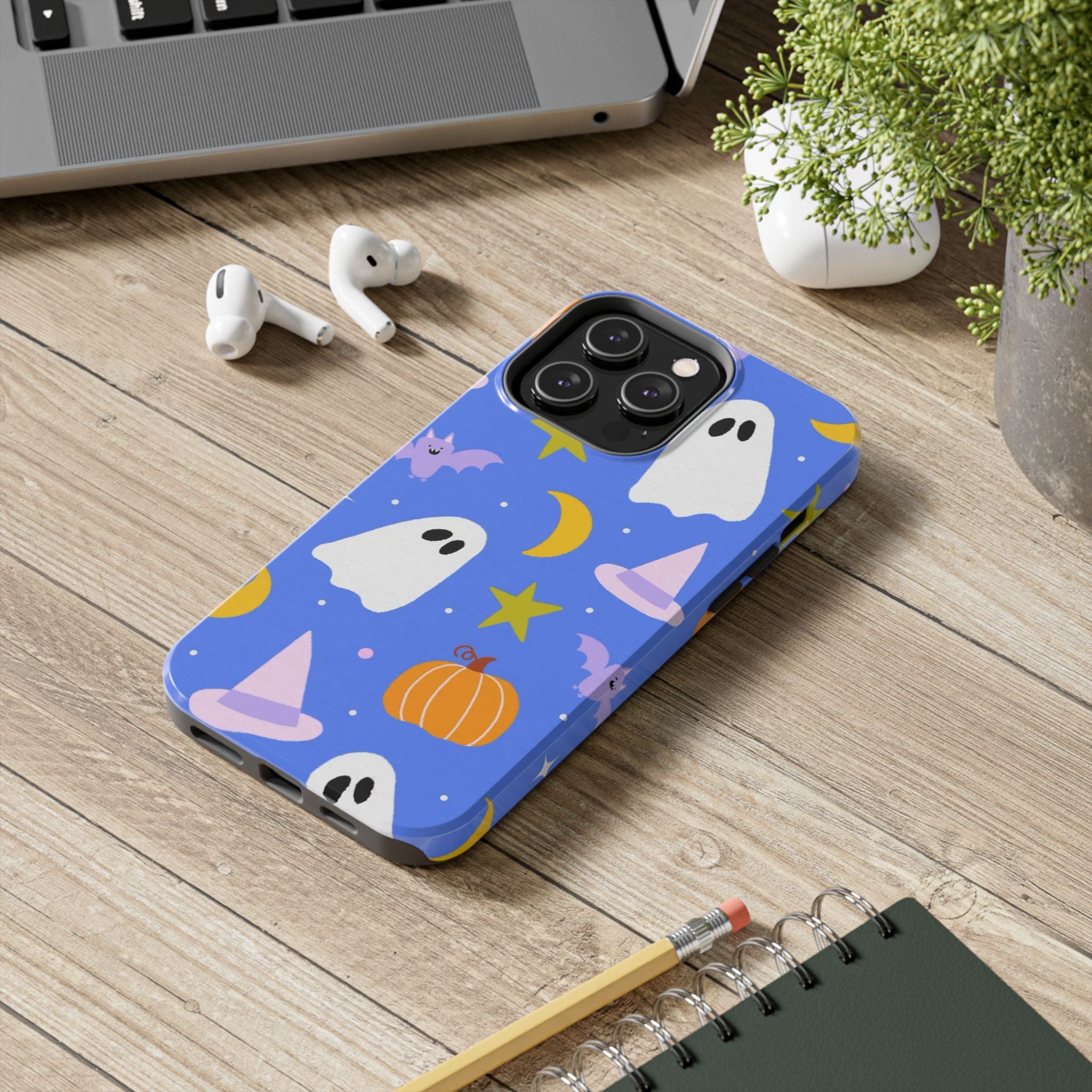 Ghost Charm Tough Phone Case