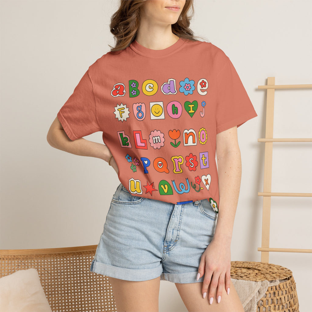 Preppy Alphabet Tee