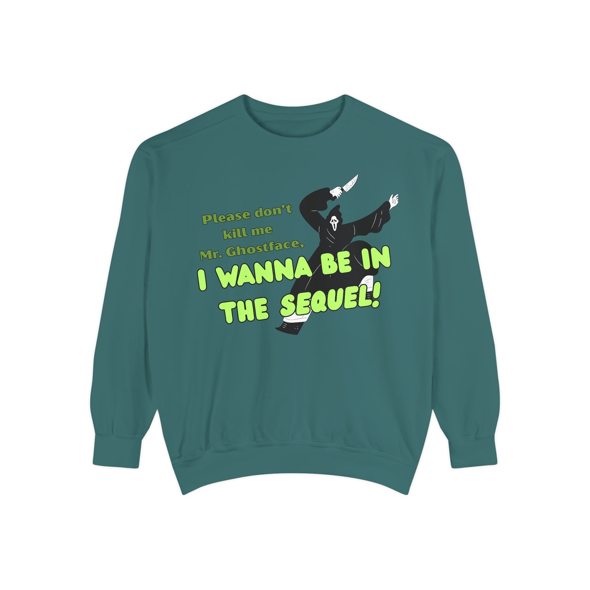Scream Graphic Garment-Dyed Sweatshirt