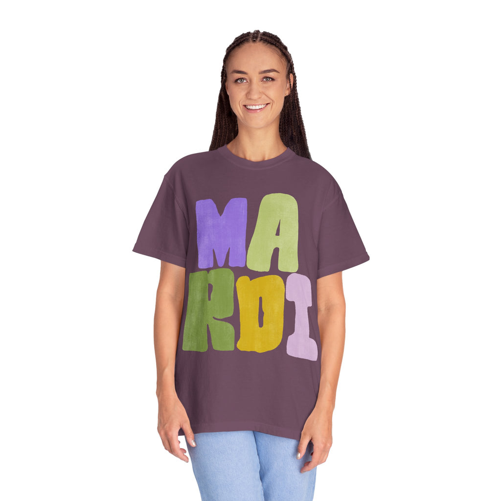 Mardi Bold Block Letter T-Shirt