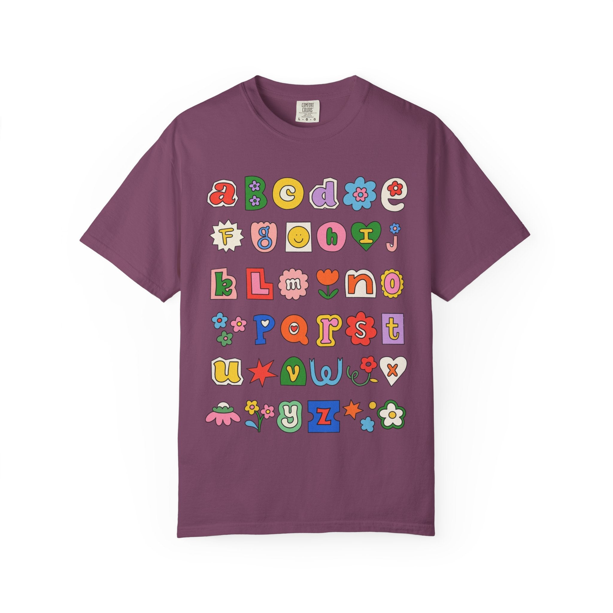 Preppy Alphabet Tee