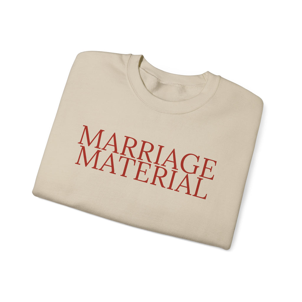 Marriage Material Crewneck Sweatshirt