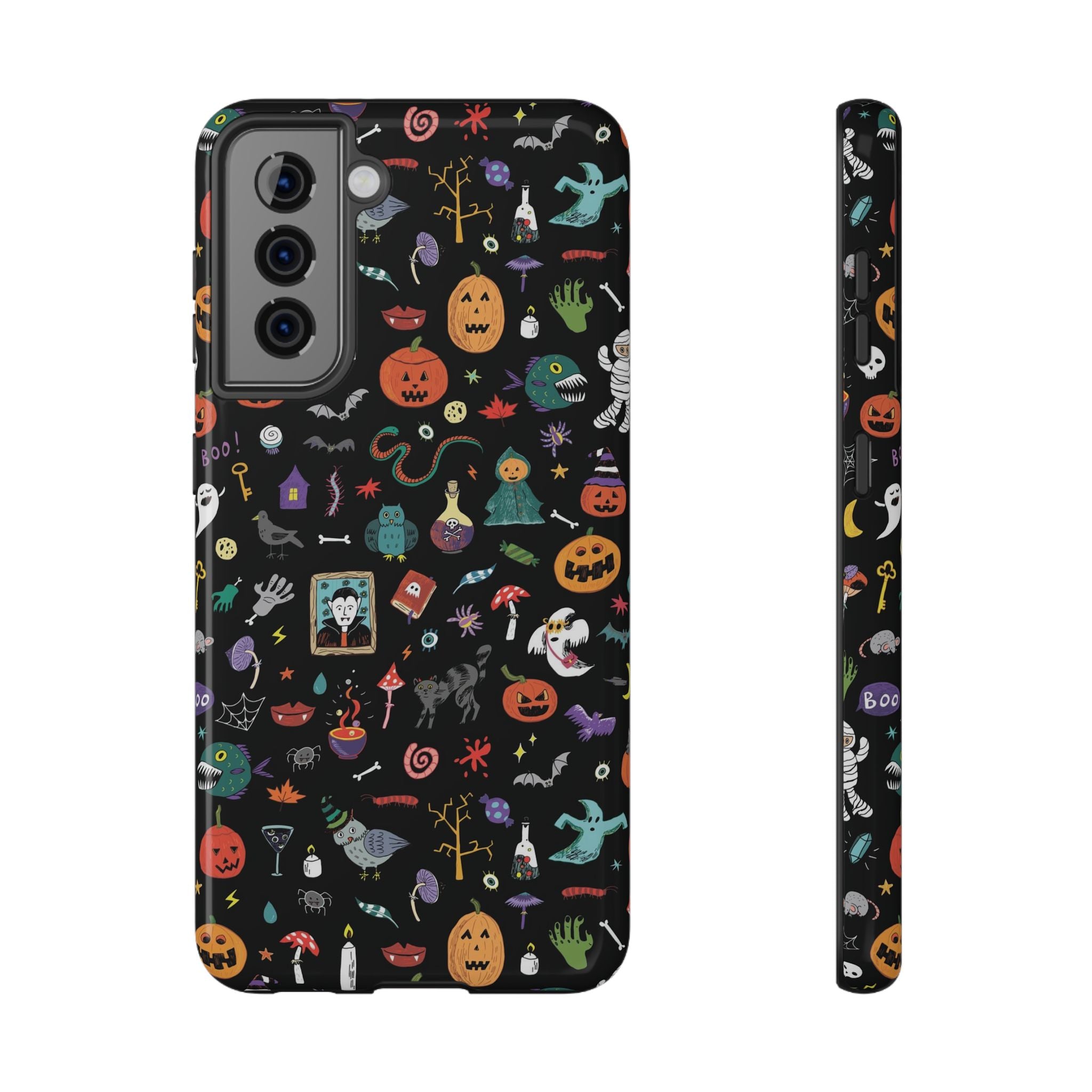 Halloween Charm Impact-Resistant Case