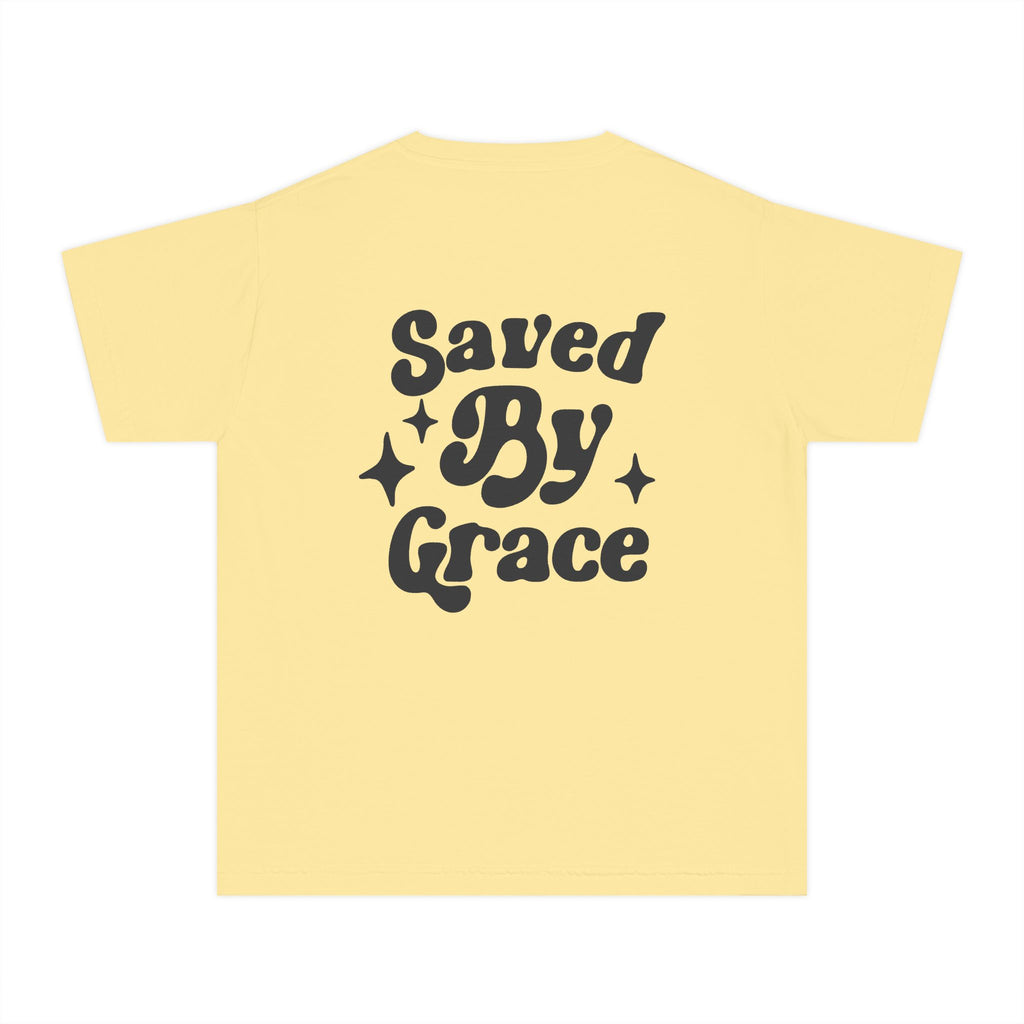 Youth Saved By Grace Tee - Midweight T-Shirt for Kids