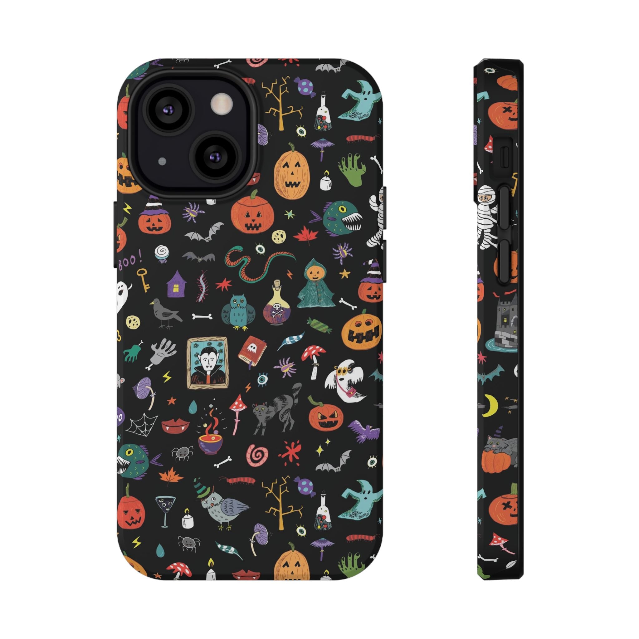 Halloween Charm Impact-Resistant Case
