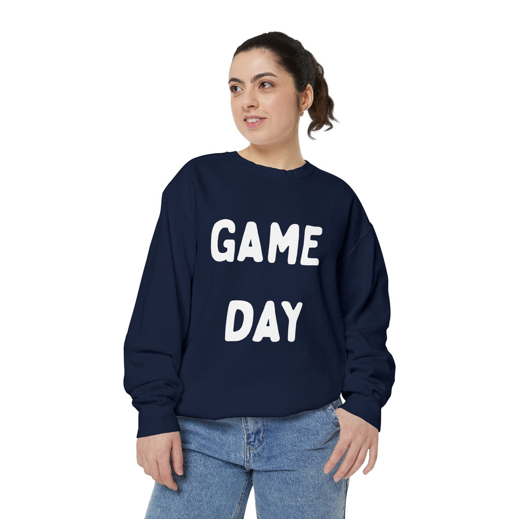 Game Day Unisex Garment-Dyed Sweatshirt