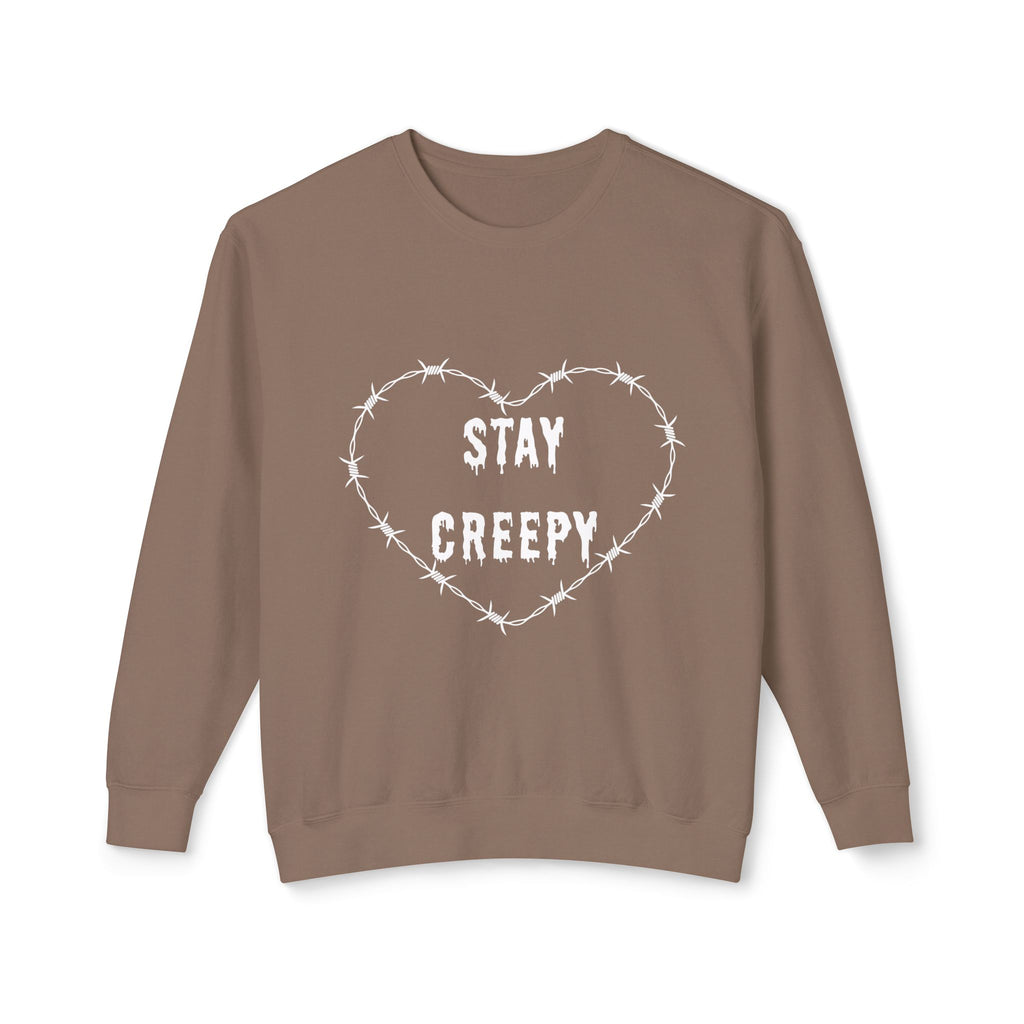 Stay Creepy Lightweight Crewneck Sweatshirt
