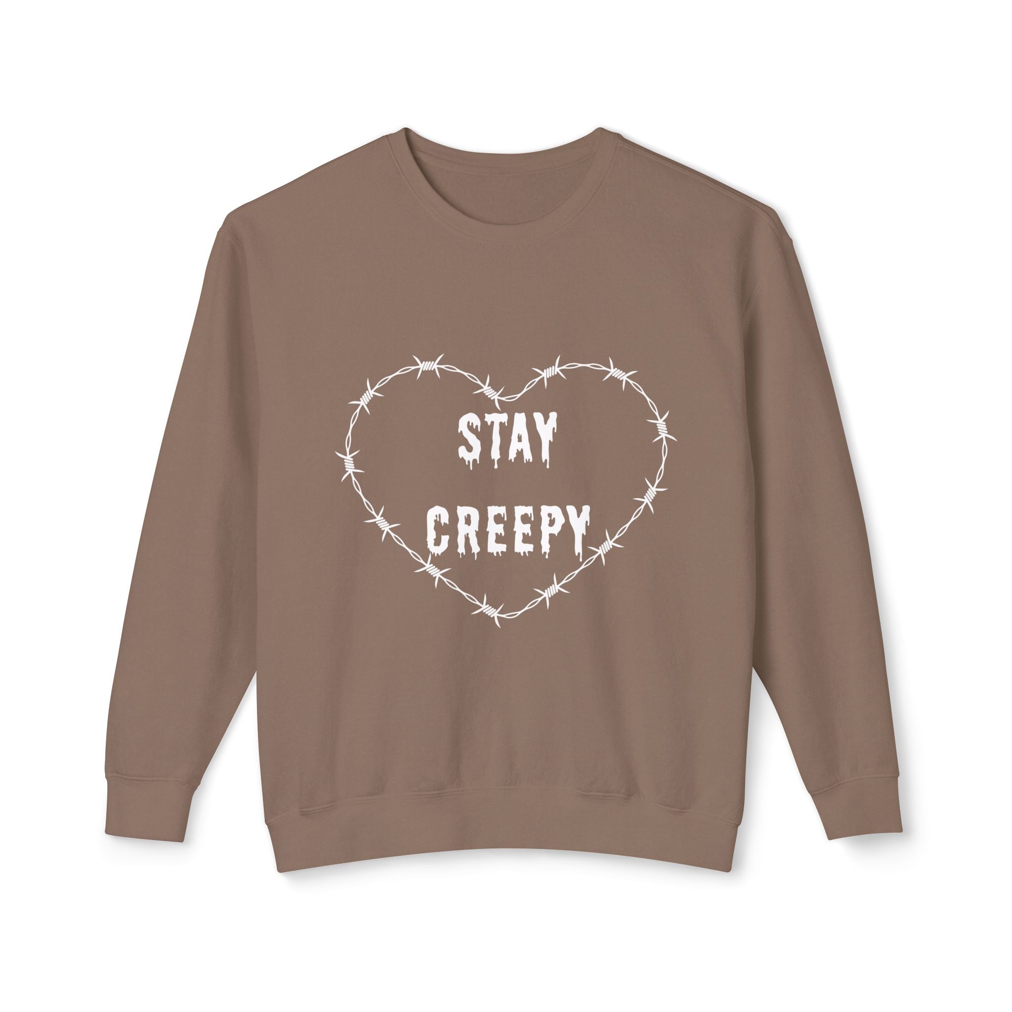 Stay Creepy Lightweight Crewneck Sweatshirt