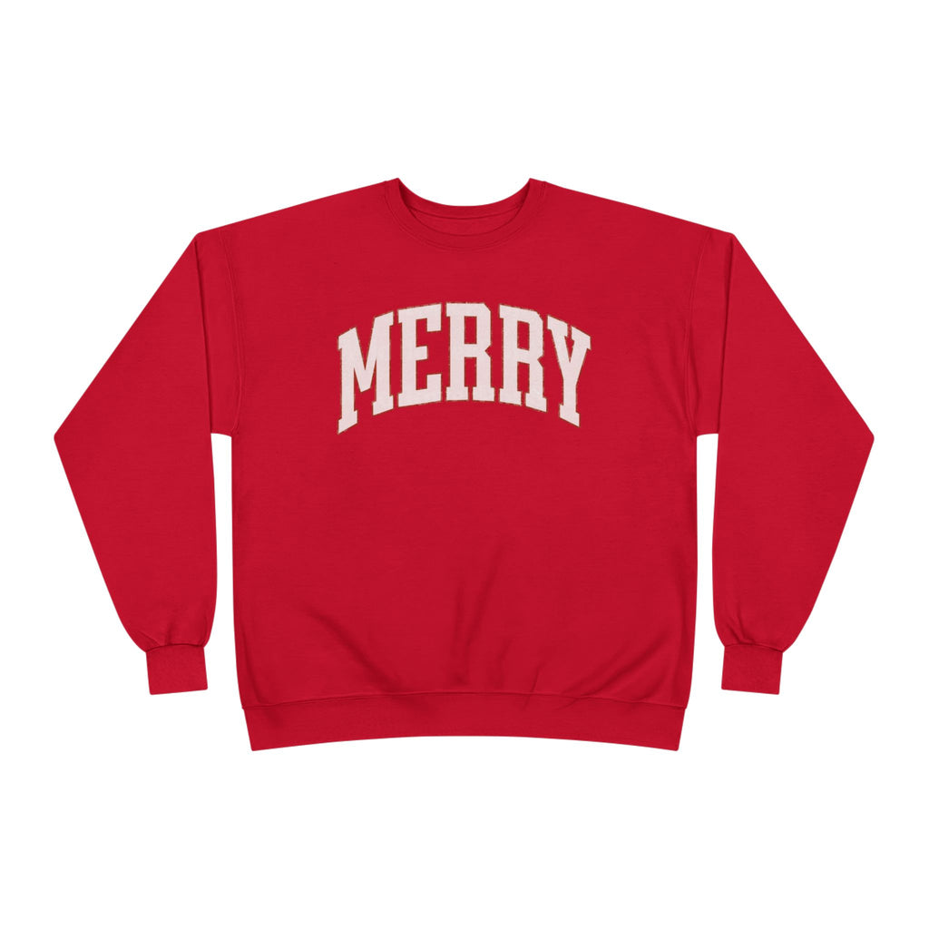 Merry Pink Crewneck Sweatshirt