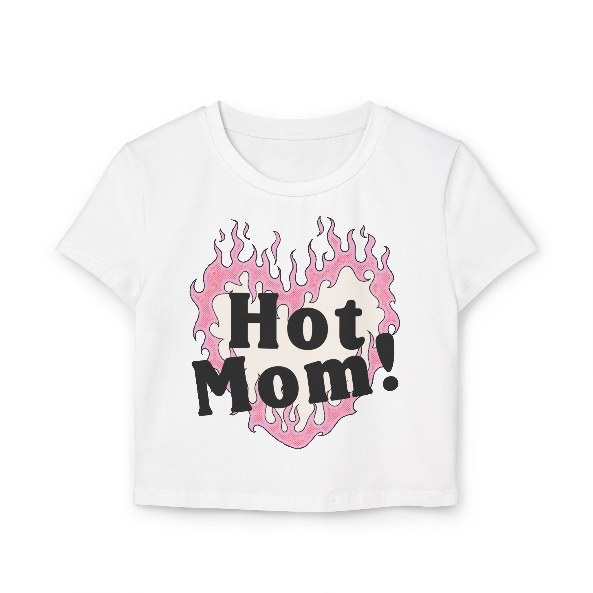 Hot Mom Graphic Baby Tee
