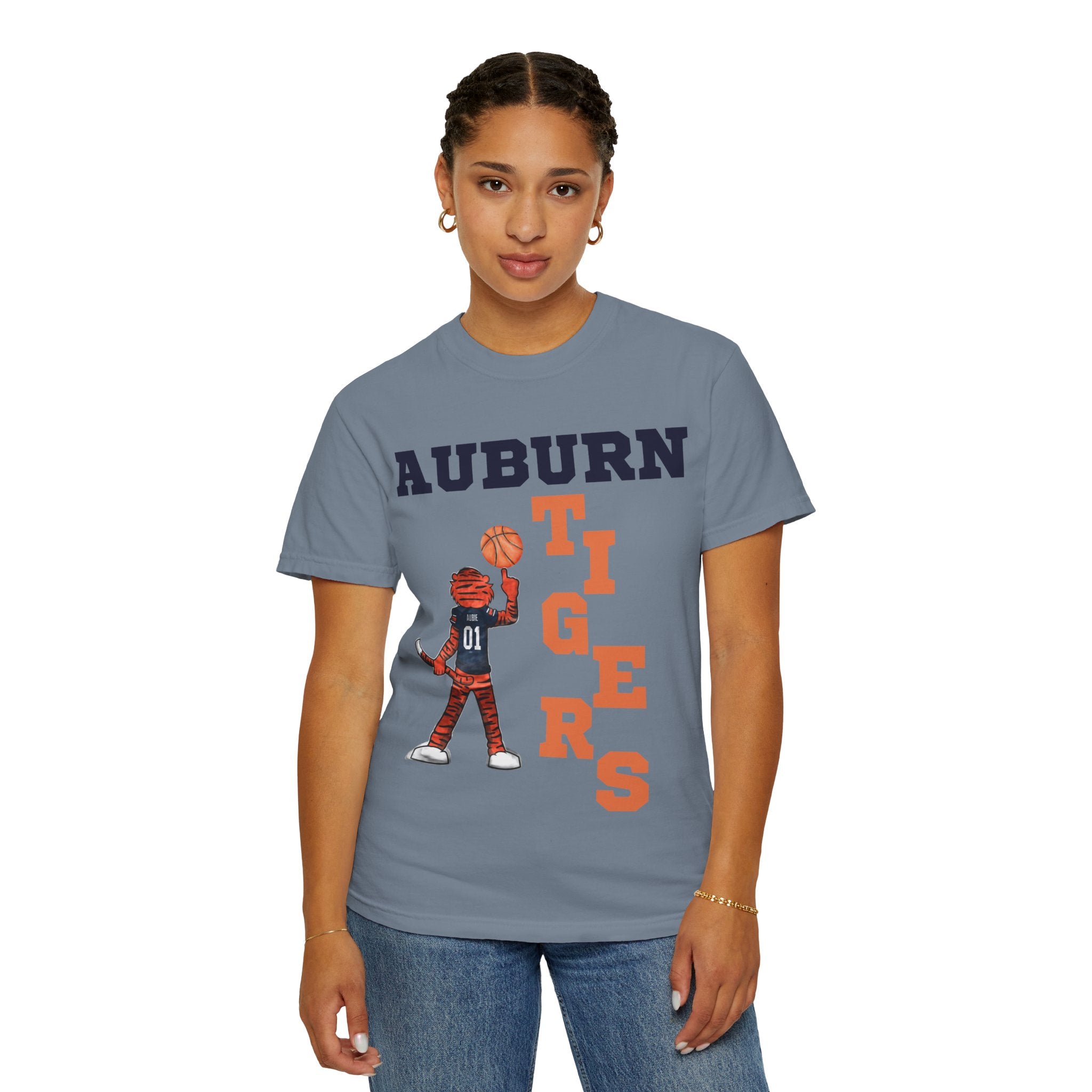 Auburn Tigers Unisex Garment-Dyed T-Shirt - Stylish Fan Apparel