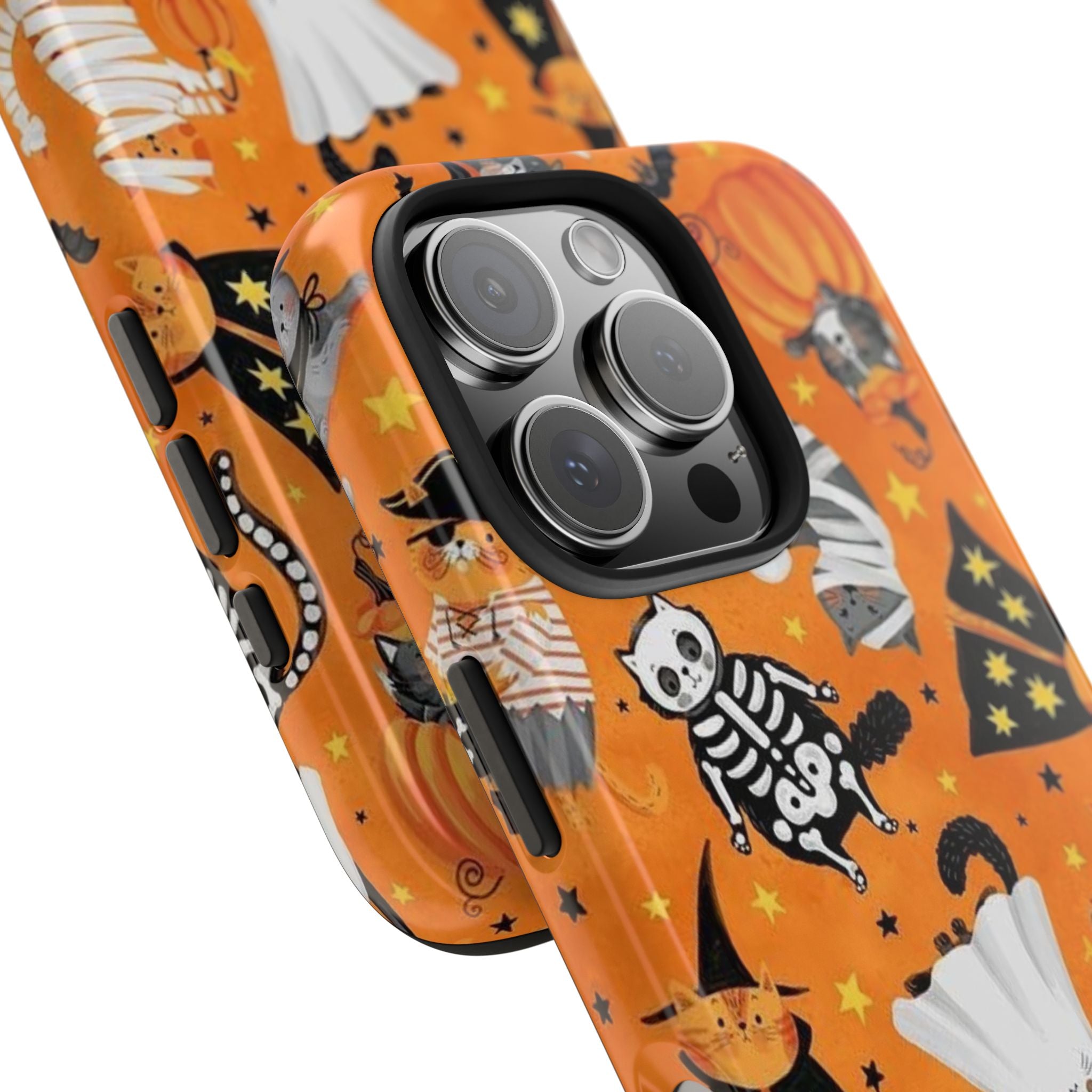 Spooky-Cat Halloween Tough Phone Case