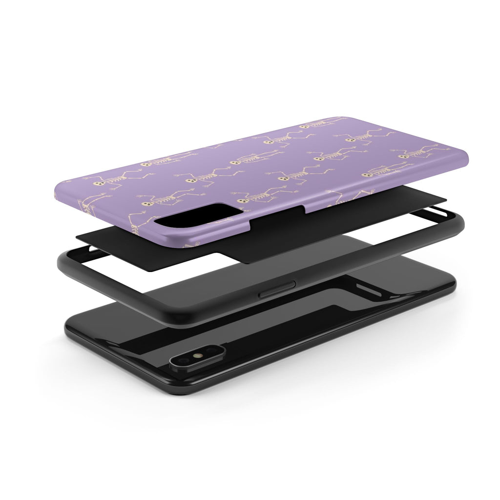 Skeleton Dance Tough Phone Case