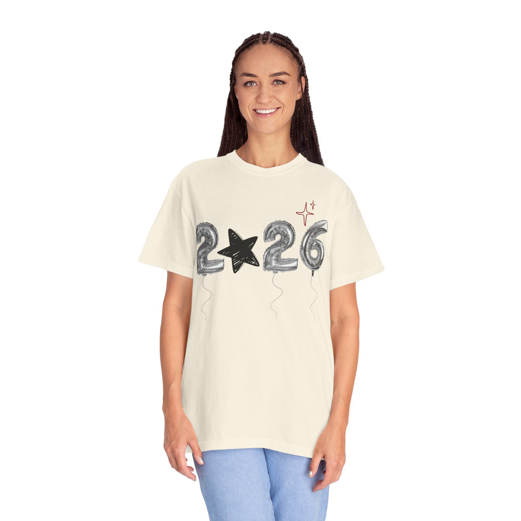 New Years 2026 Garment-Dyed T-shirt