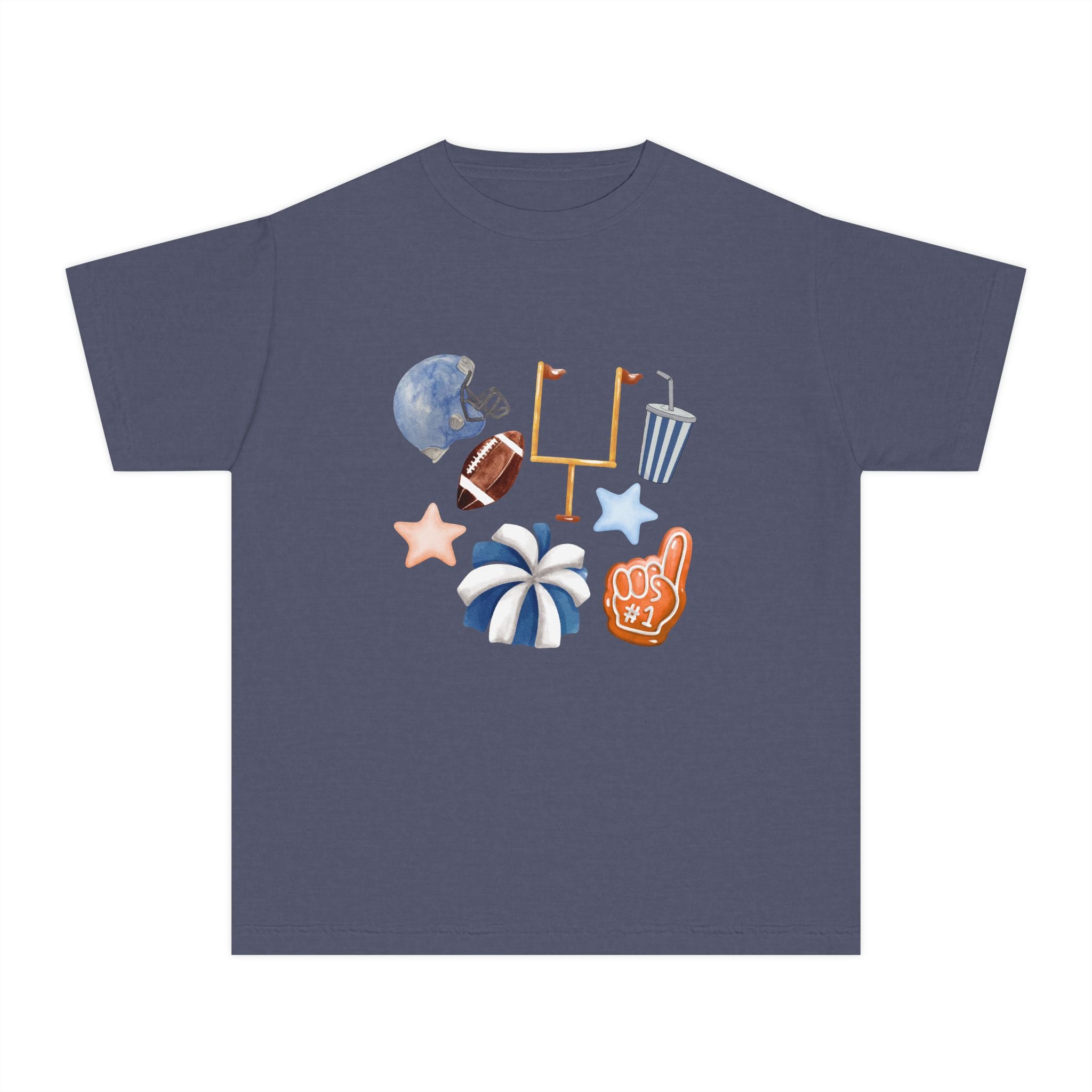 Cheerful Youth Charm Sports Tee