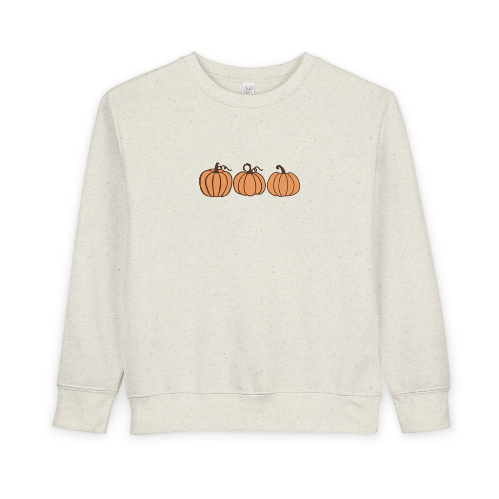 Cute Pumpkin Toddler Sweatshirt