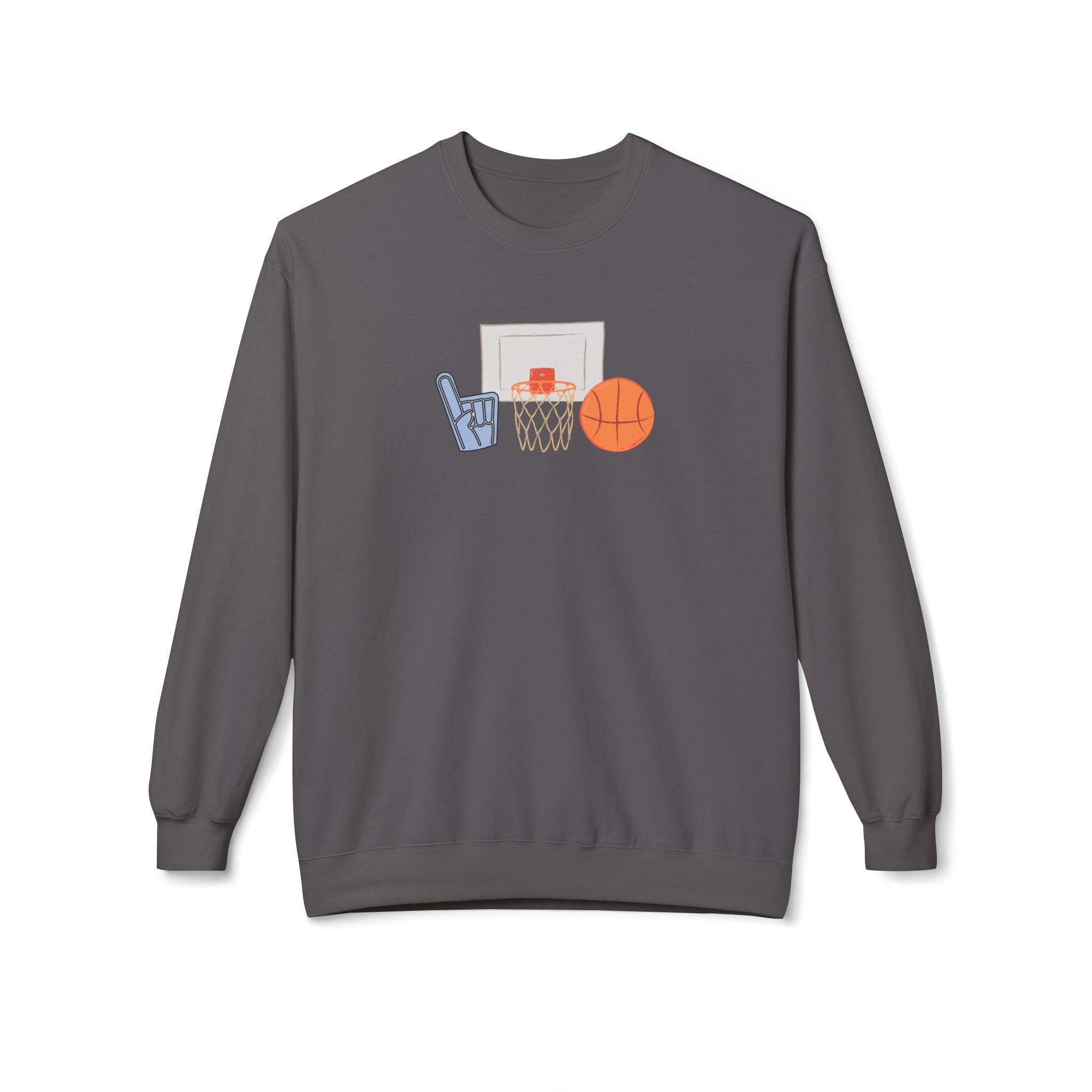 Basketball Fan Crewneck Sweatshirt - Unisex Softstyle Fleece