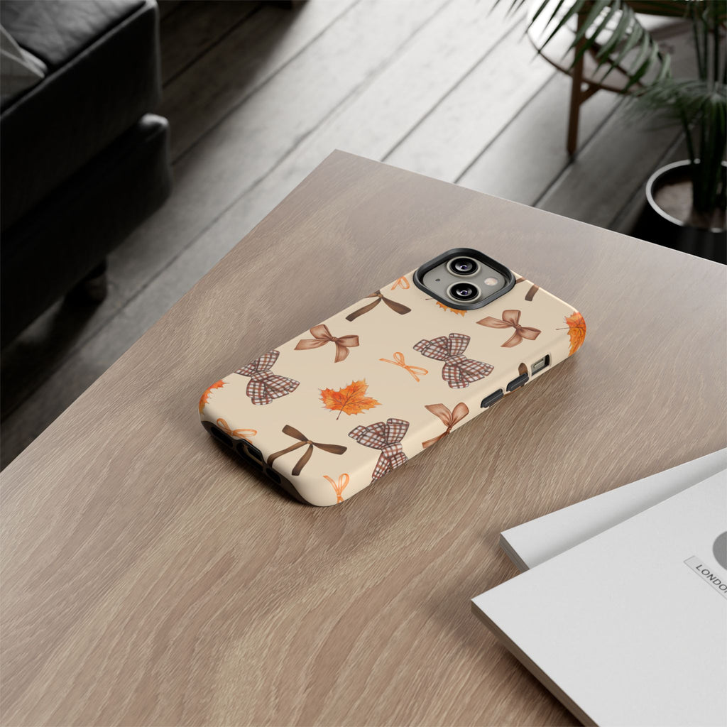Autumn Bows Tough Phone Case