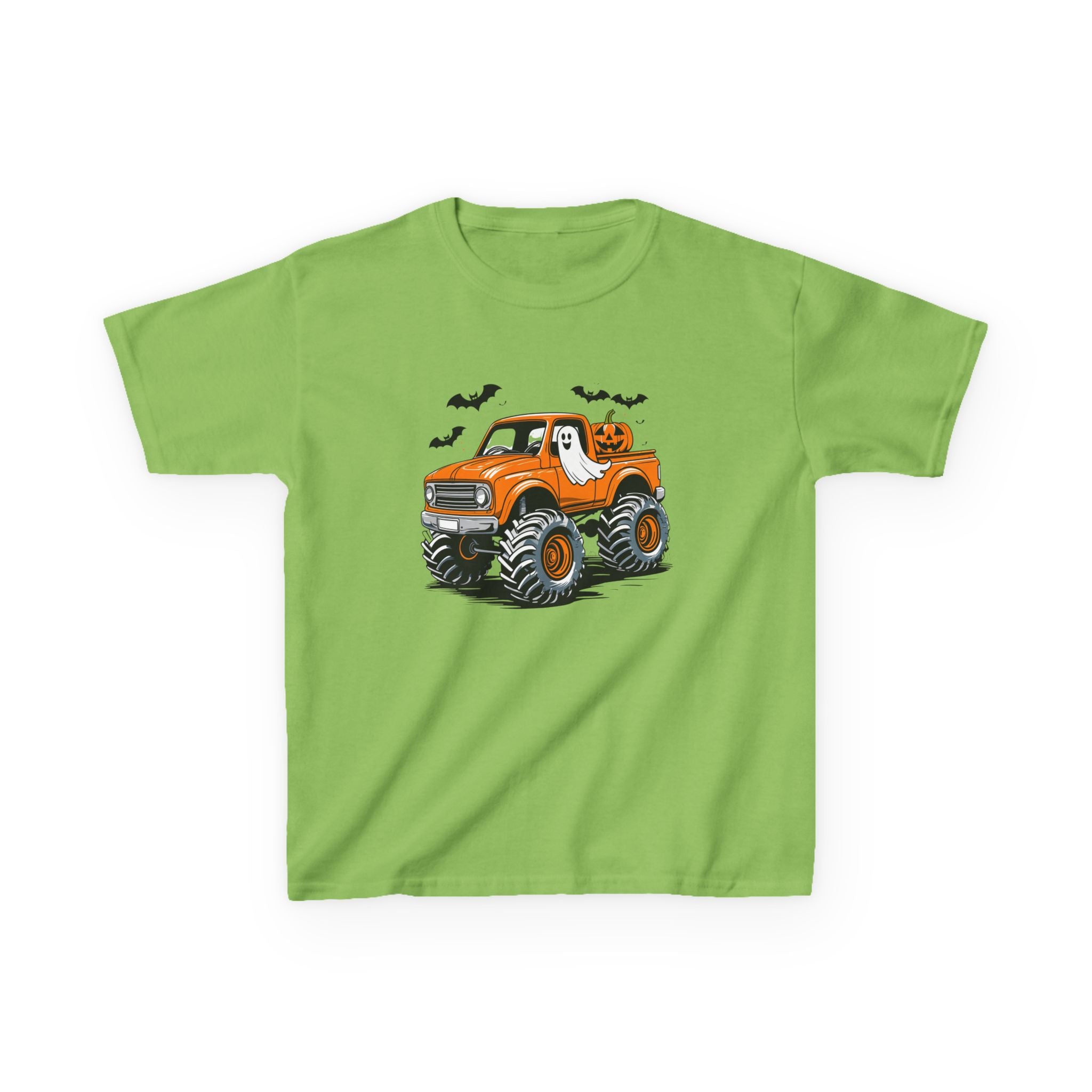 Monster Truck Halloween Boys Tee