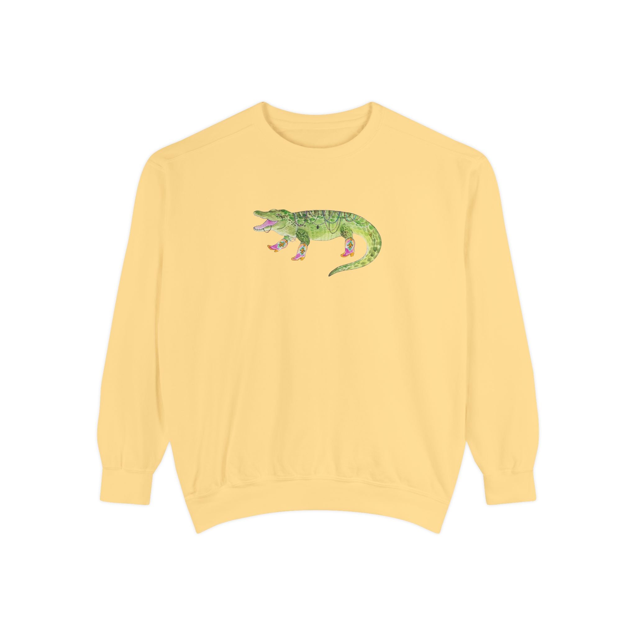 Bead Alligator Graphic Sweatshirt