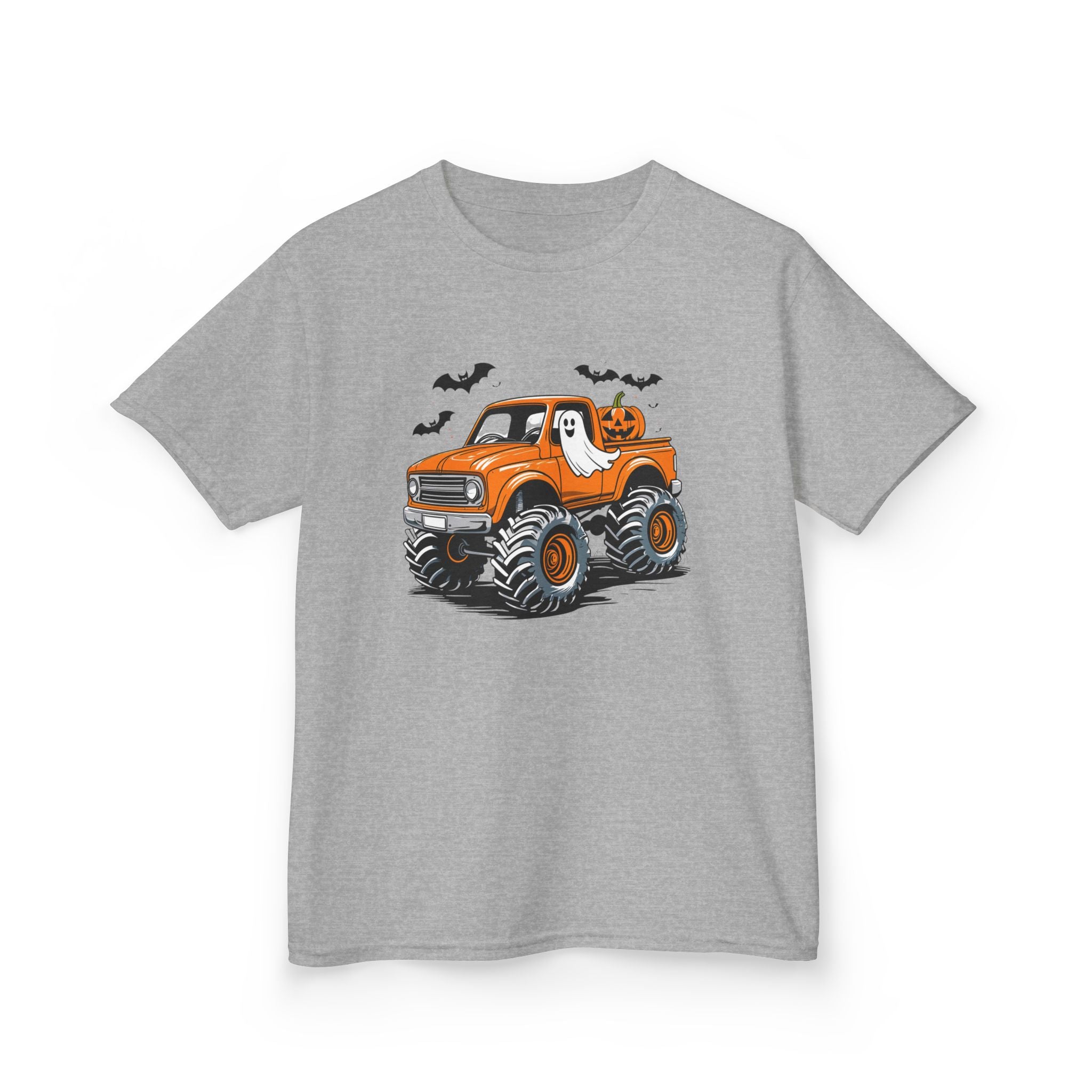 Monster Truck Halloween Boys Tee