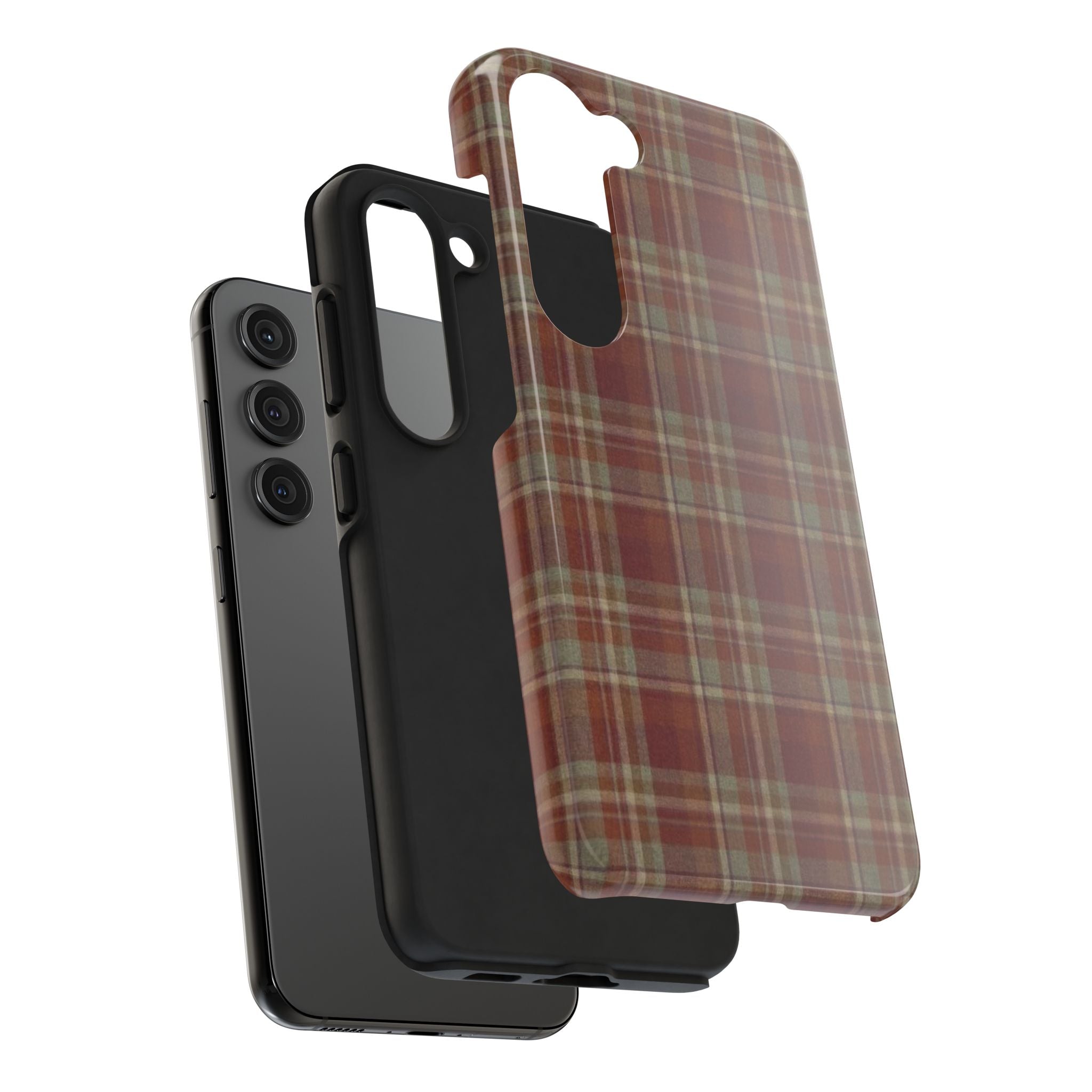 Autumn Plaid Tough Phone Case
