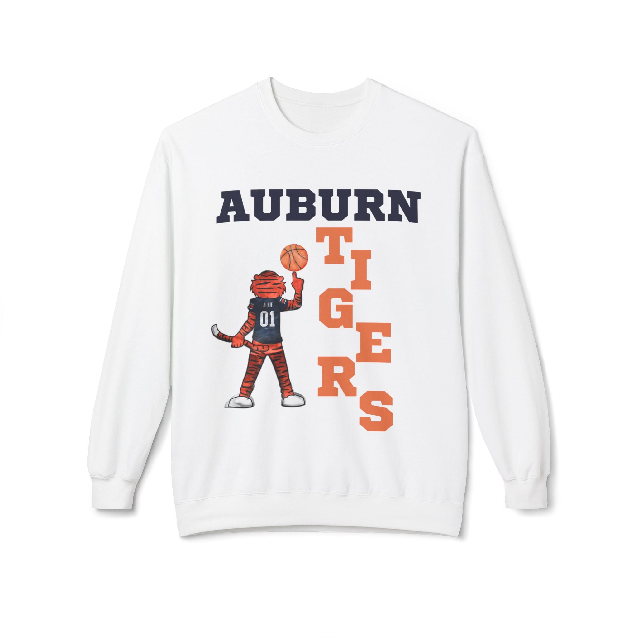 Auburn Tigers Unisex Fleece Crewneck Sweatshirt