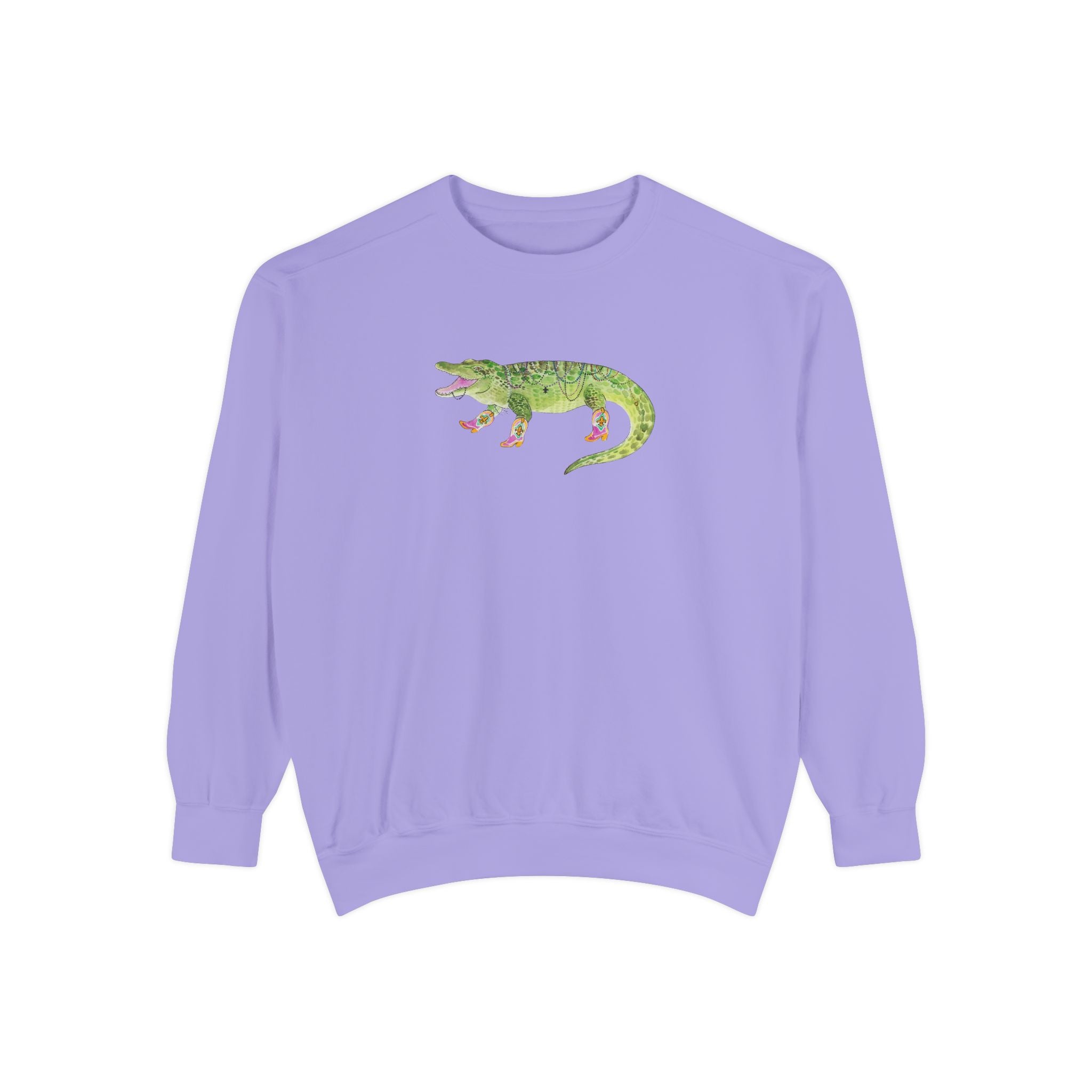 Bead Alligator Graphic Sweatshirt