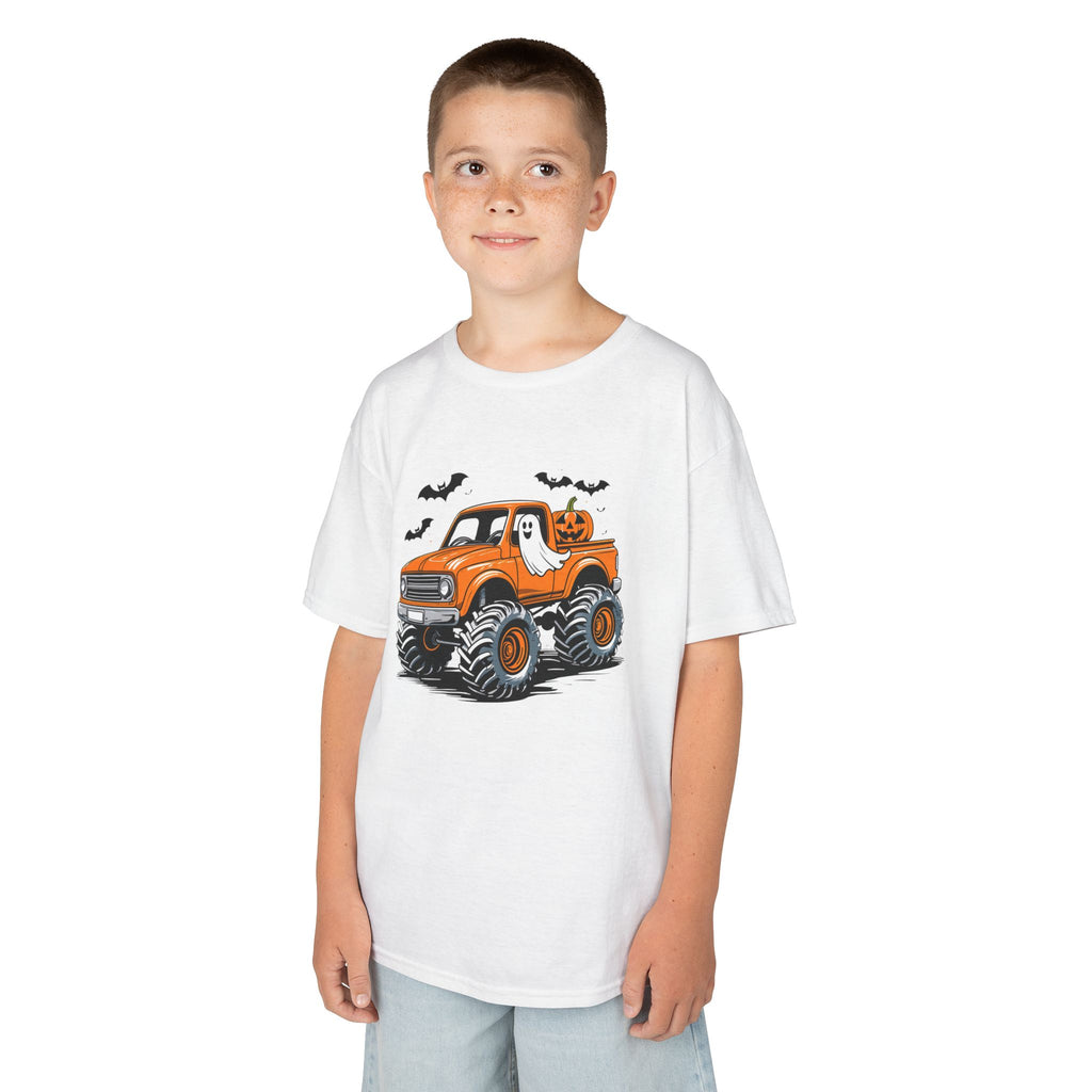 Monster Truck Halloween Boys Tee