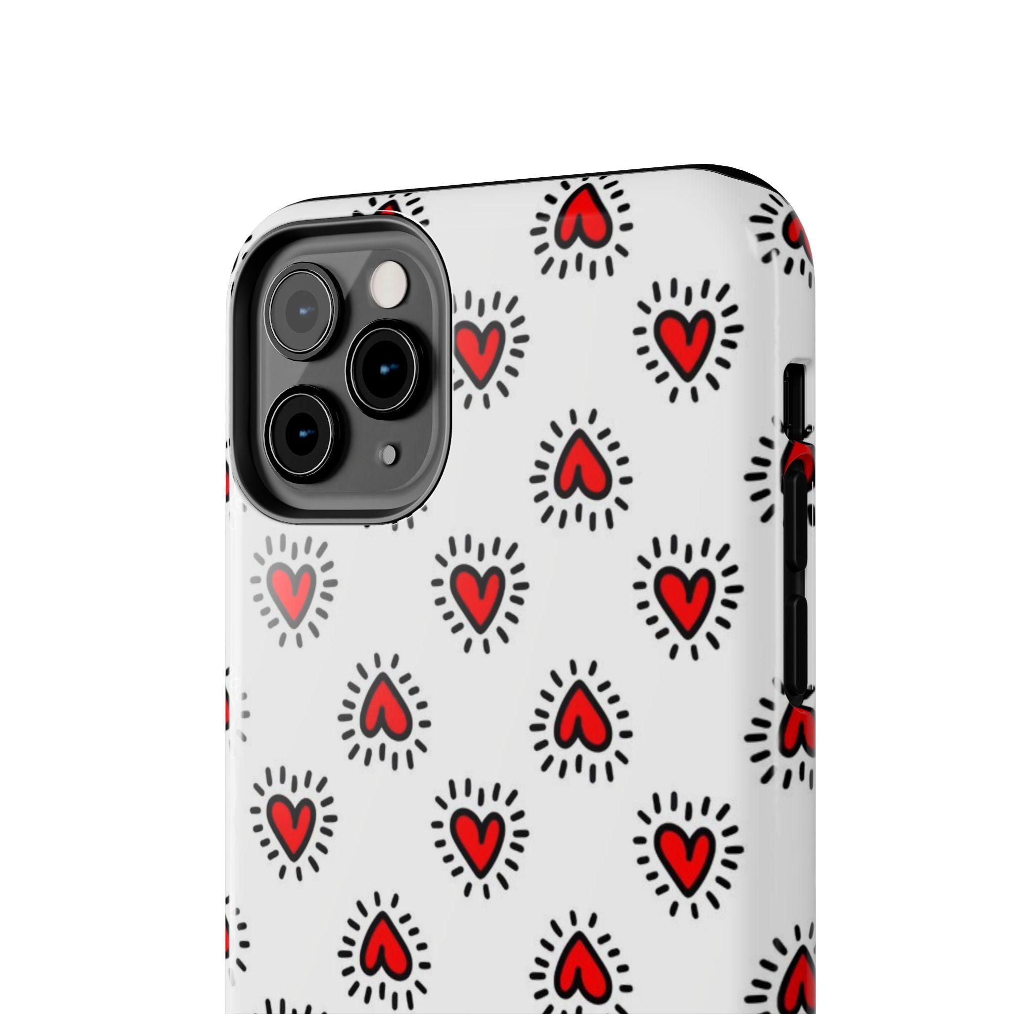 Heart Doodle Tough Phone Case