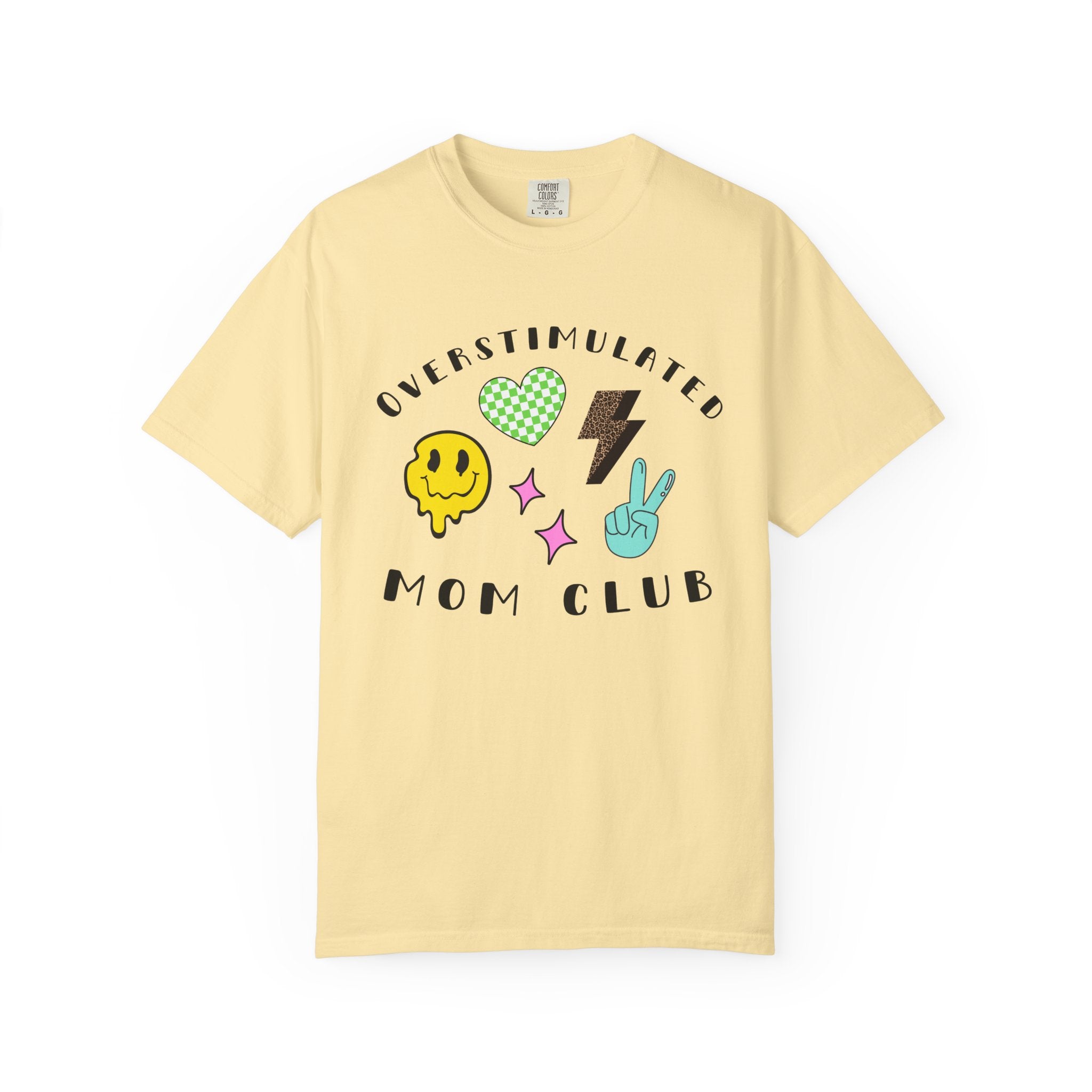 Overstimulated Mom Club T-Shirt