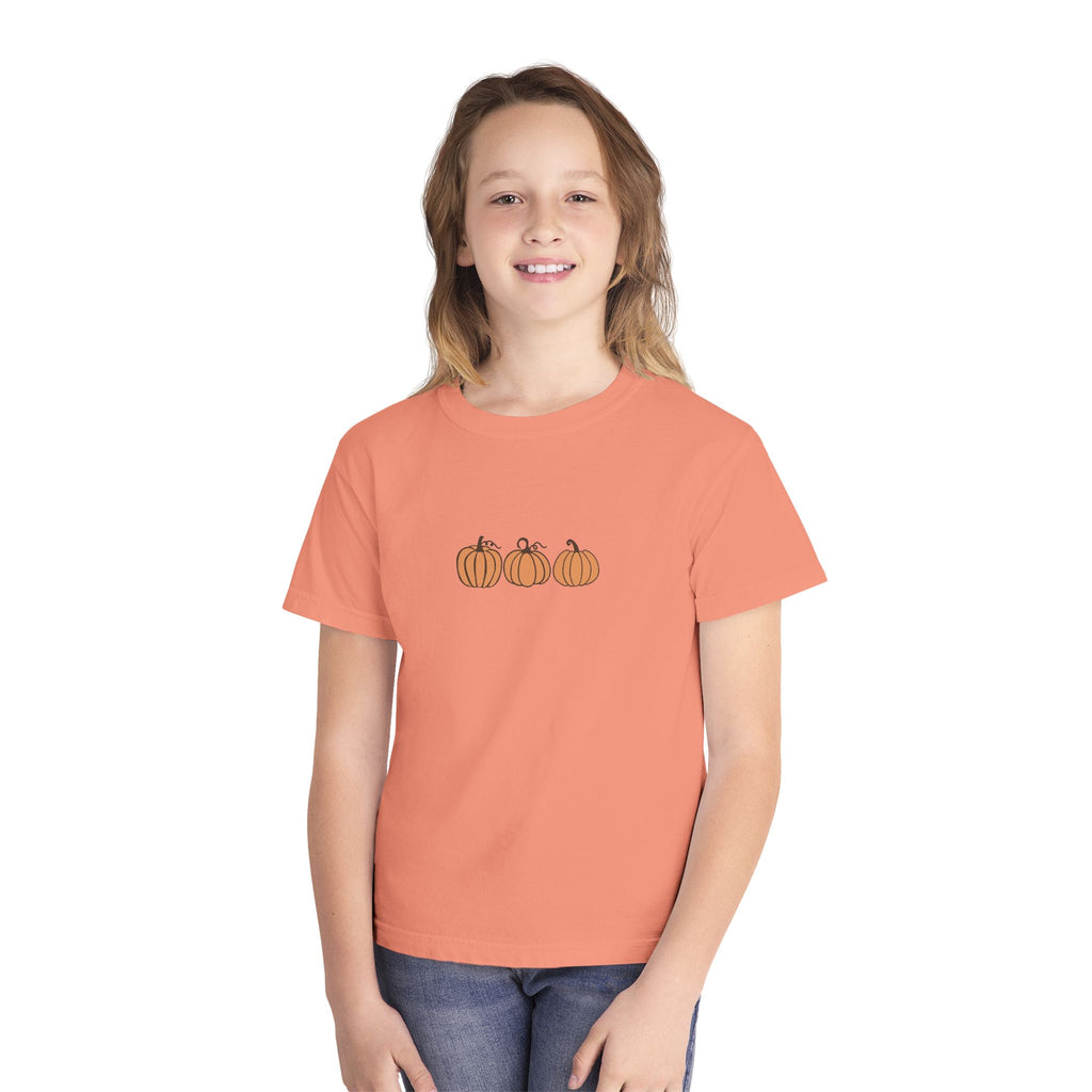 Youth Pumpkin Midweight Tee