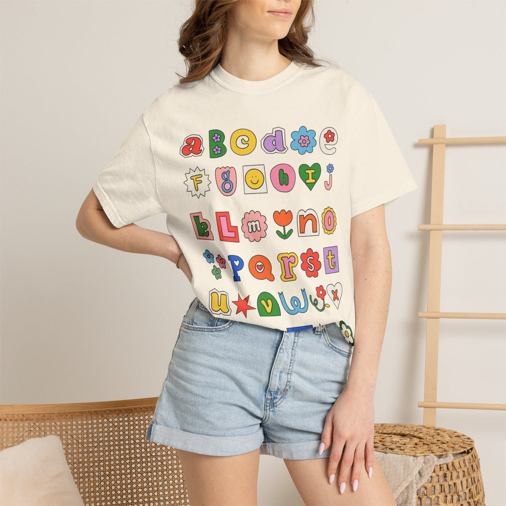 Preppy Alphabet Tee