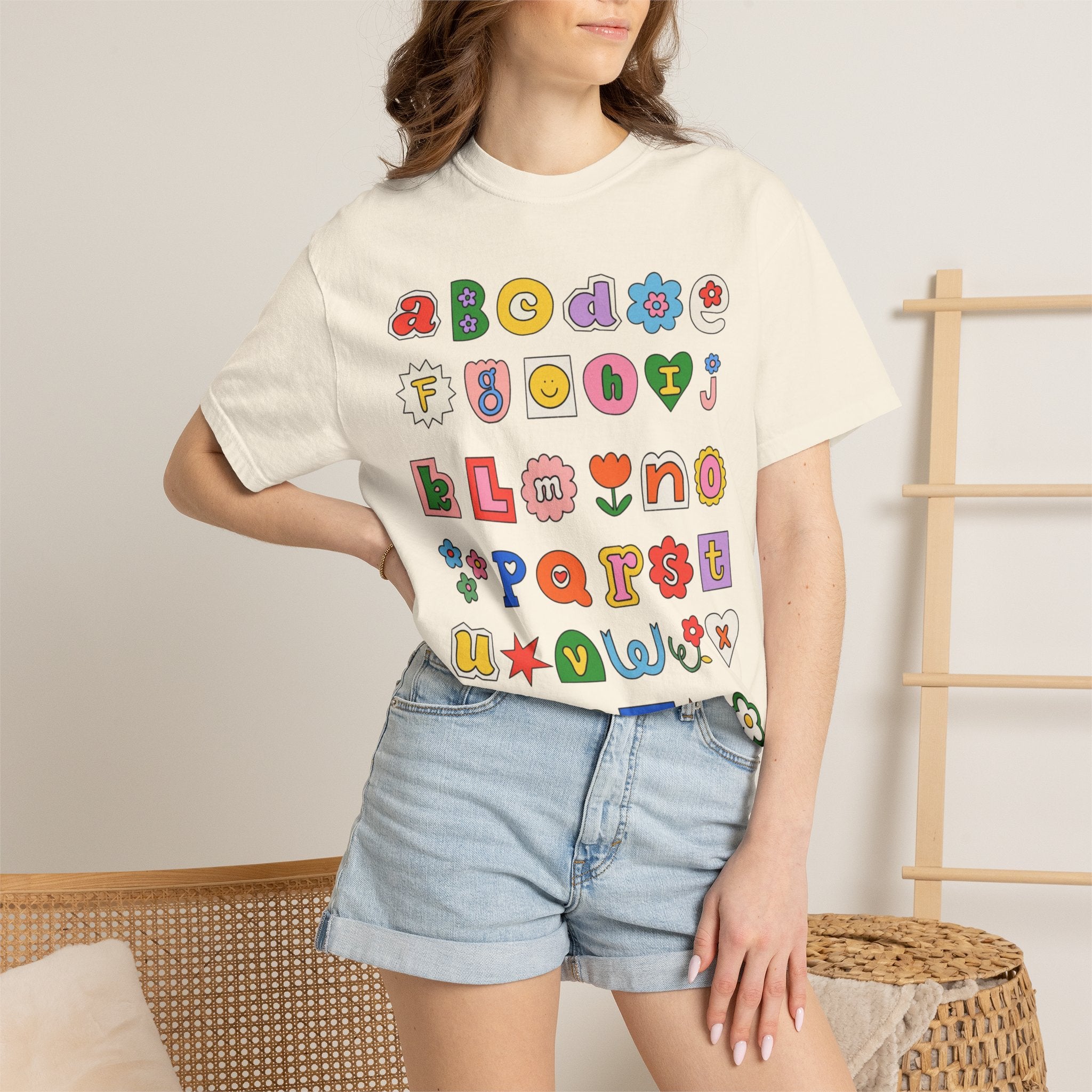 Preppy Alphabet Tee