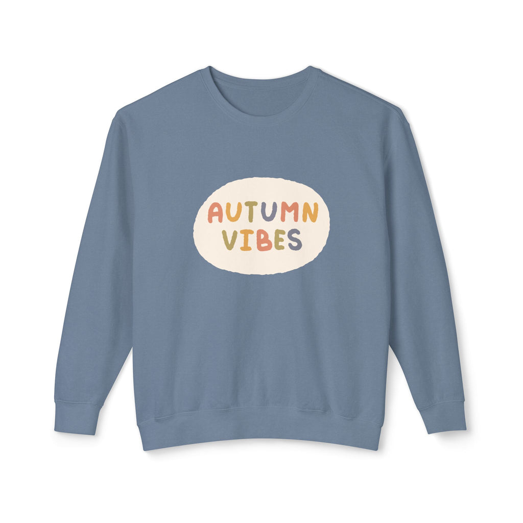 Autumn Vibes Lightweight Crewneck Sweatshirt
