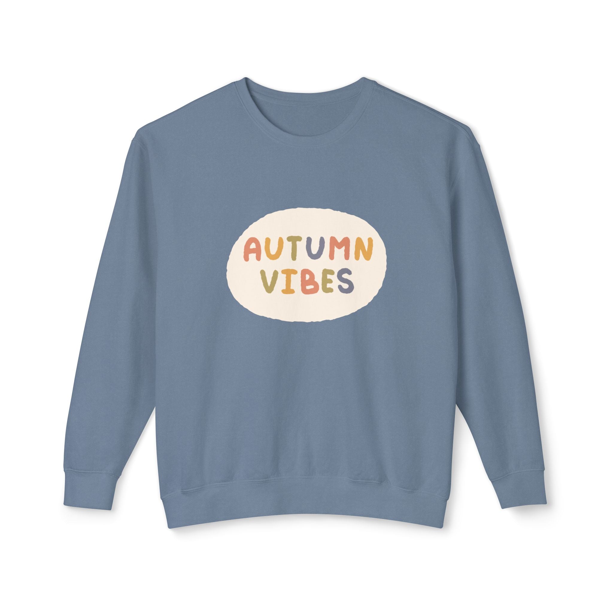 Autumn Vibes Lightweight Crewneck Sweatshirt