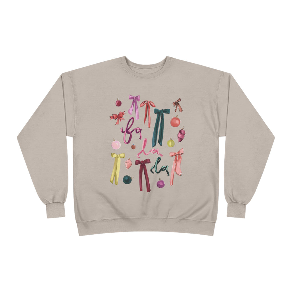 Festive Eco-Friendly Crewneck Sweatshirt
