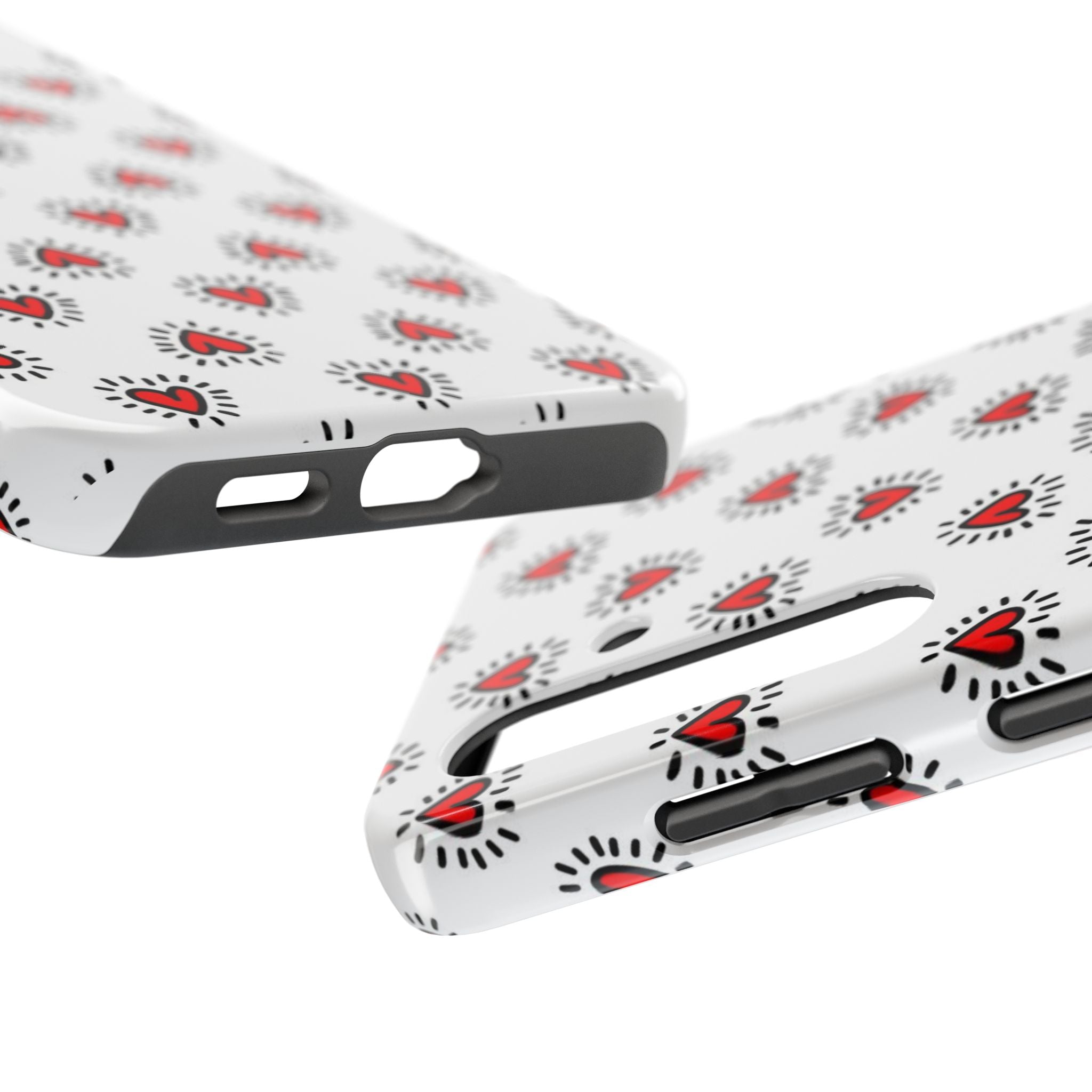 Heart Doodle Tough Phone Case
