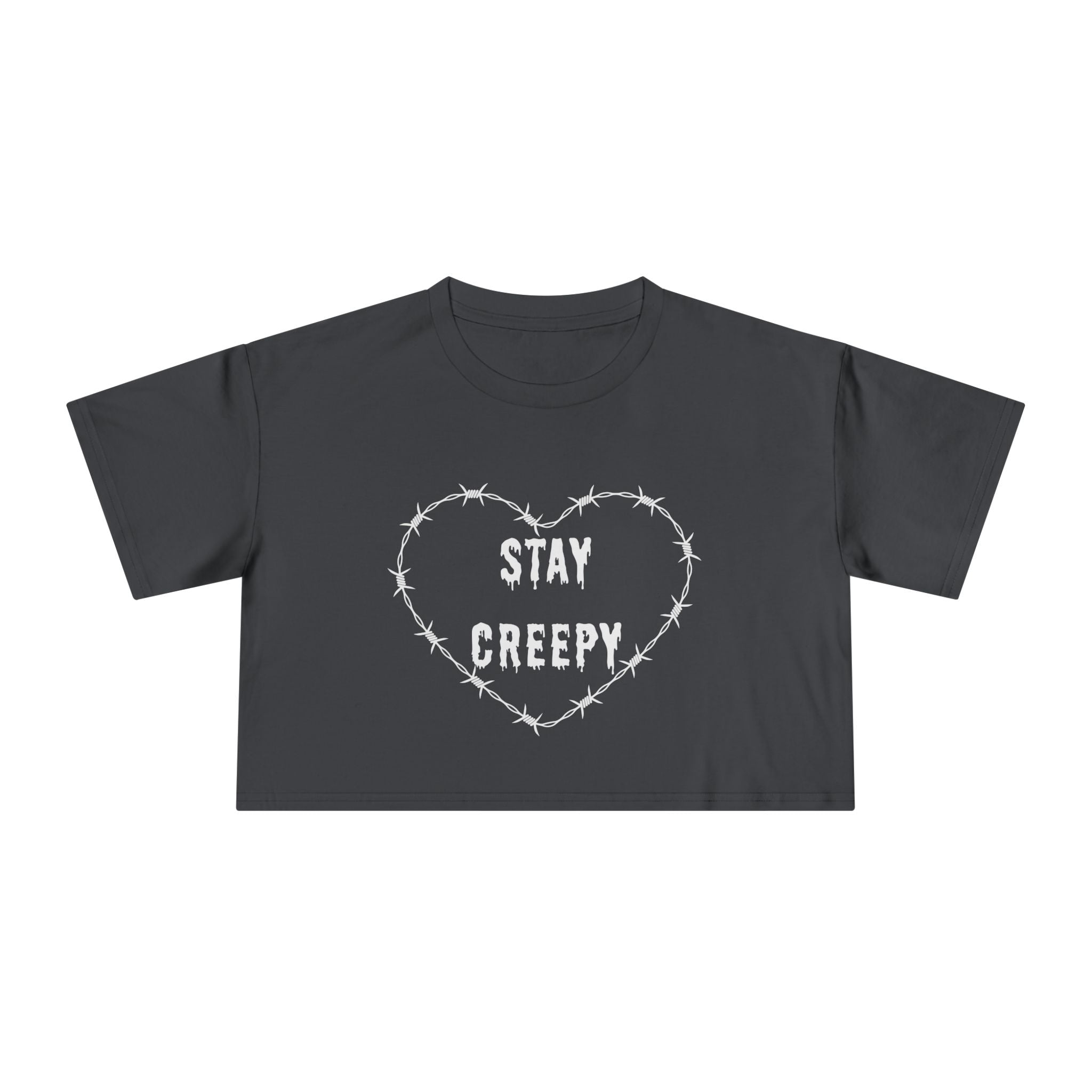 Creepy Women's Crop Tee