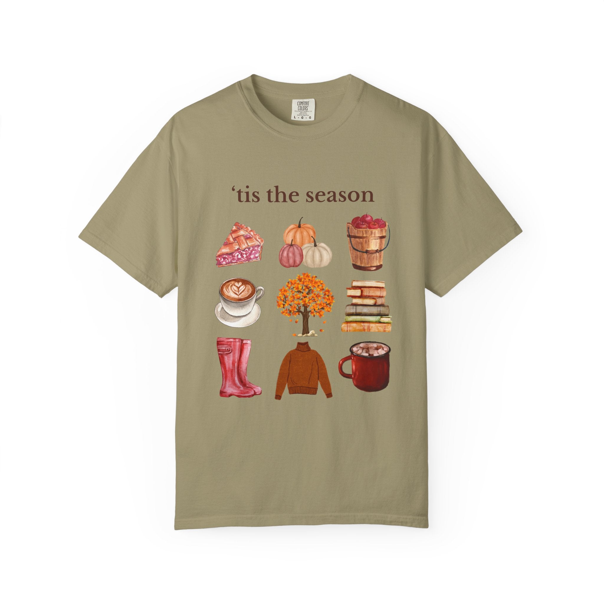 Autumn Vibes Garment-Dyed T-shirt