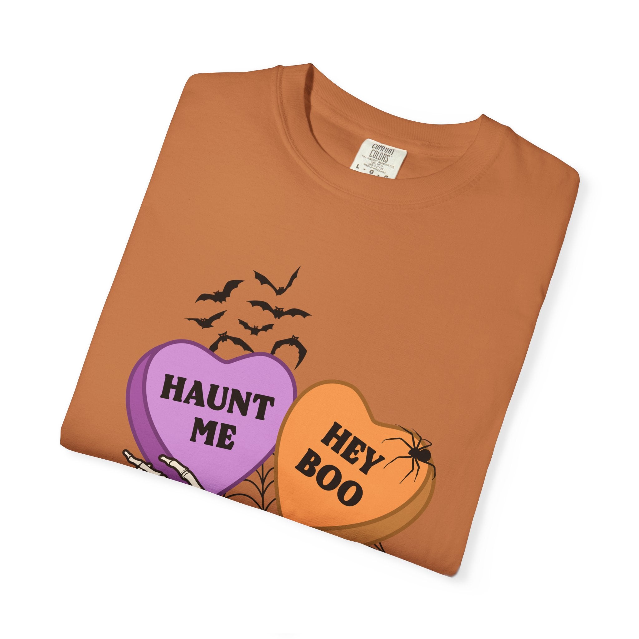 Comfort Color Halloween Candy Heart T-Shirt