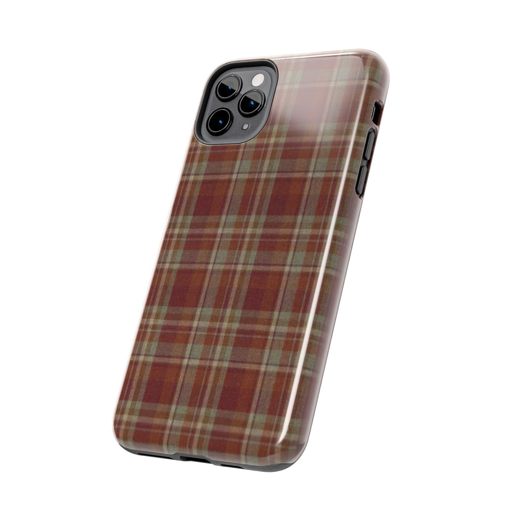 Autumn Plaid Tough Phone Case